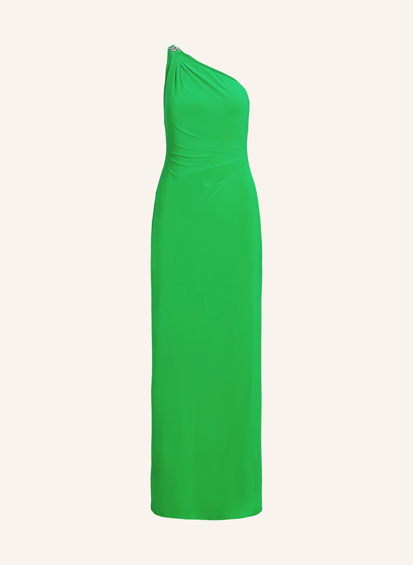 LAUREN RALPH LAUREN One-Shoulder-Kleid, Farbe: GRÜN(Bild null)