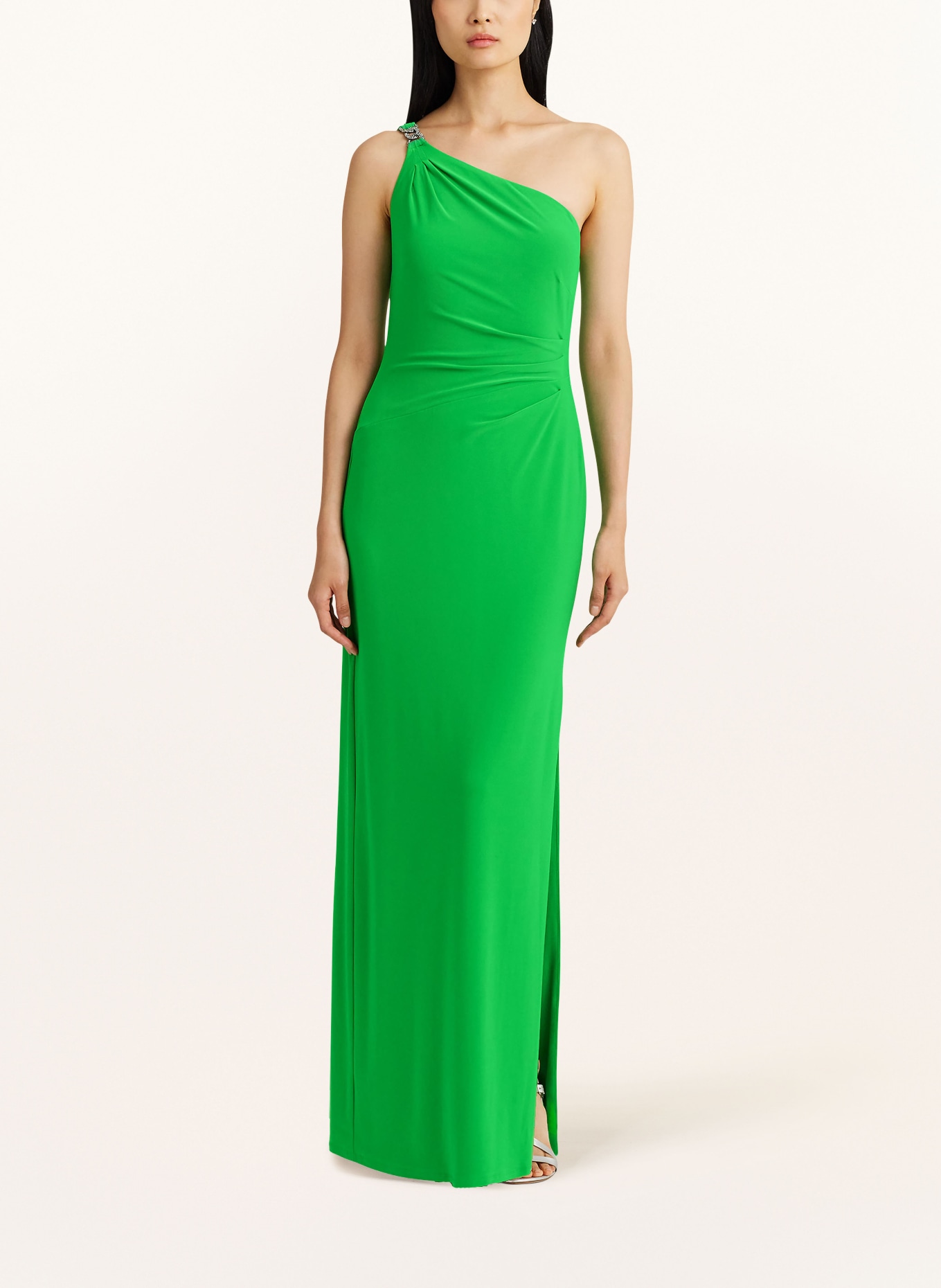 LAUREN RALPH LAUREN One-shoulder dress, Color: GREEN (Image 2)