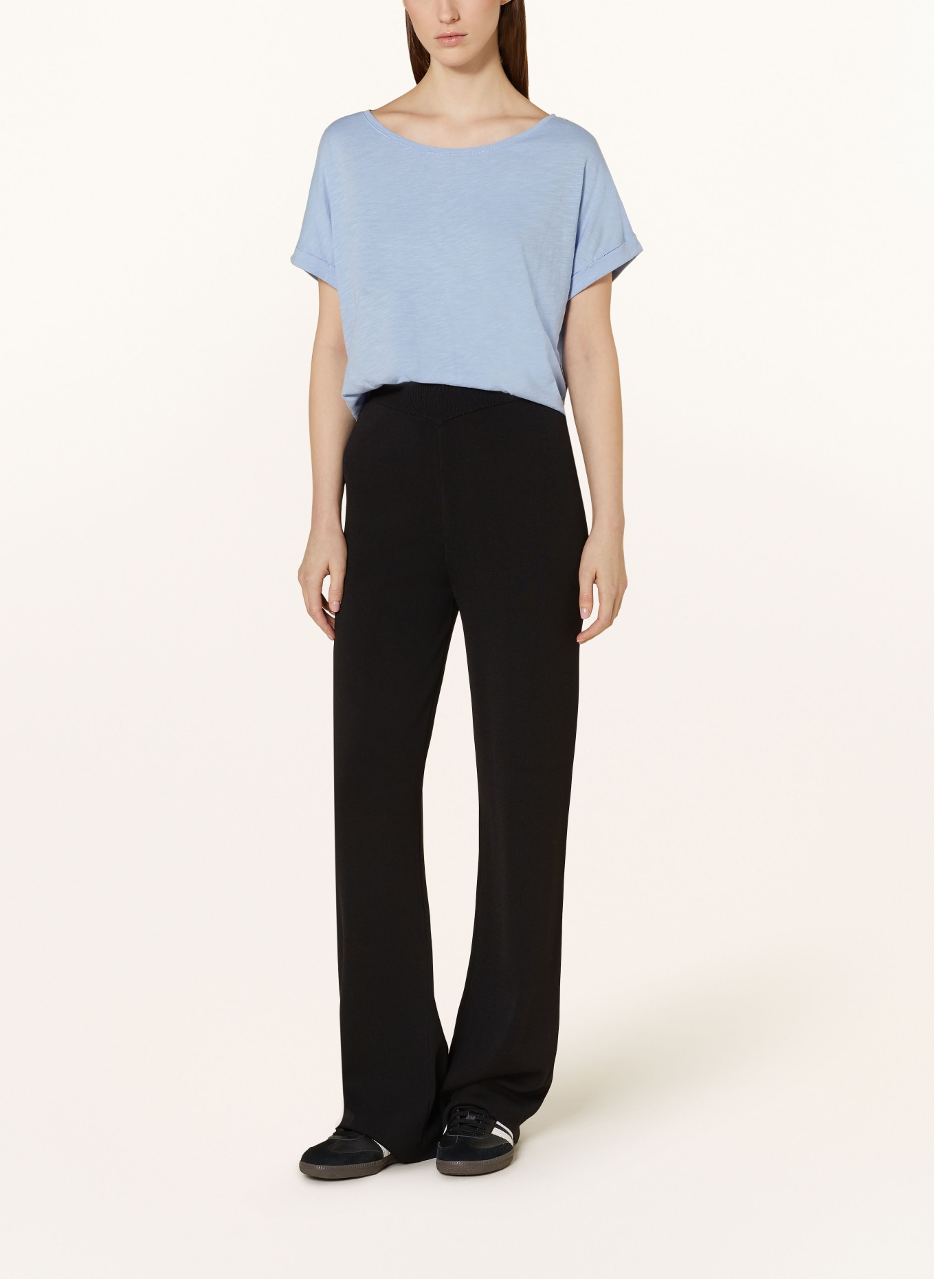 Juvia T-shirt LUCA: LICHTBLAUW