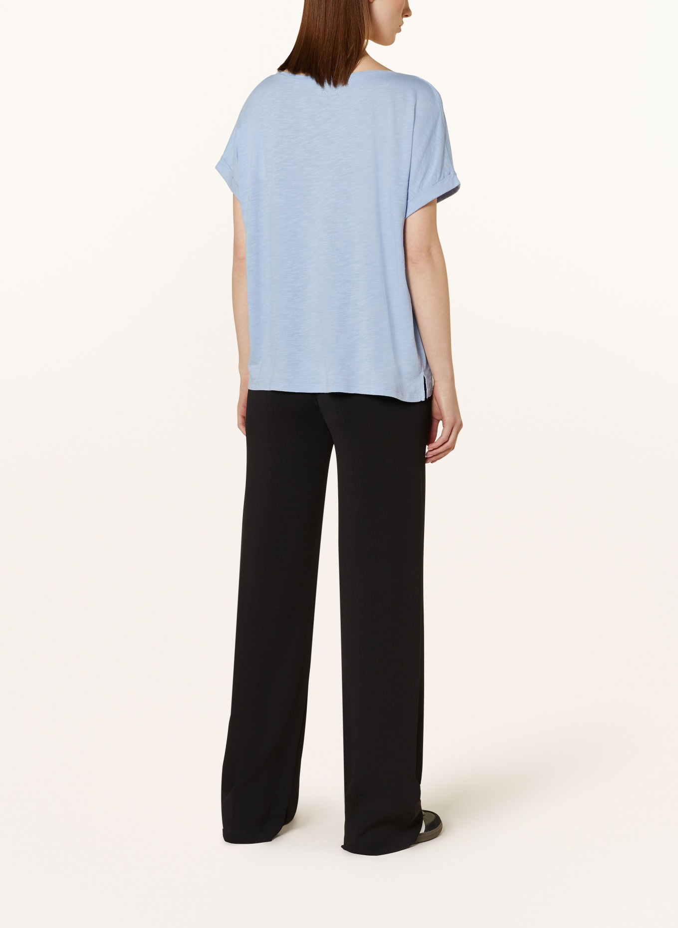 Juvia T-shirt LUCA: LICHTBLAUW