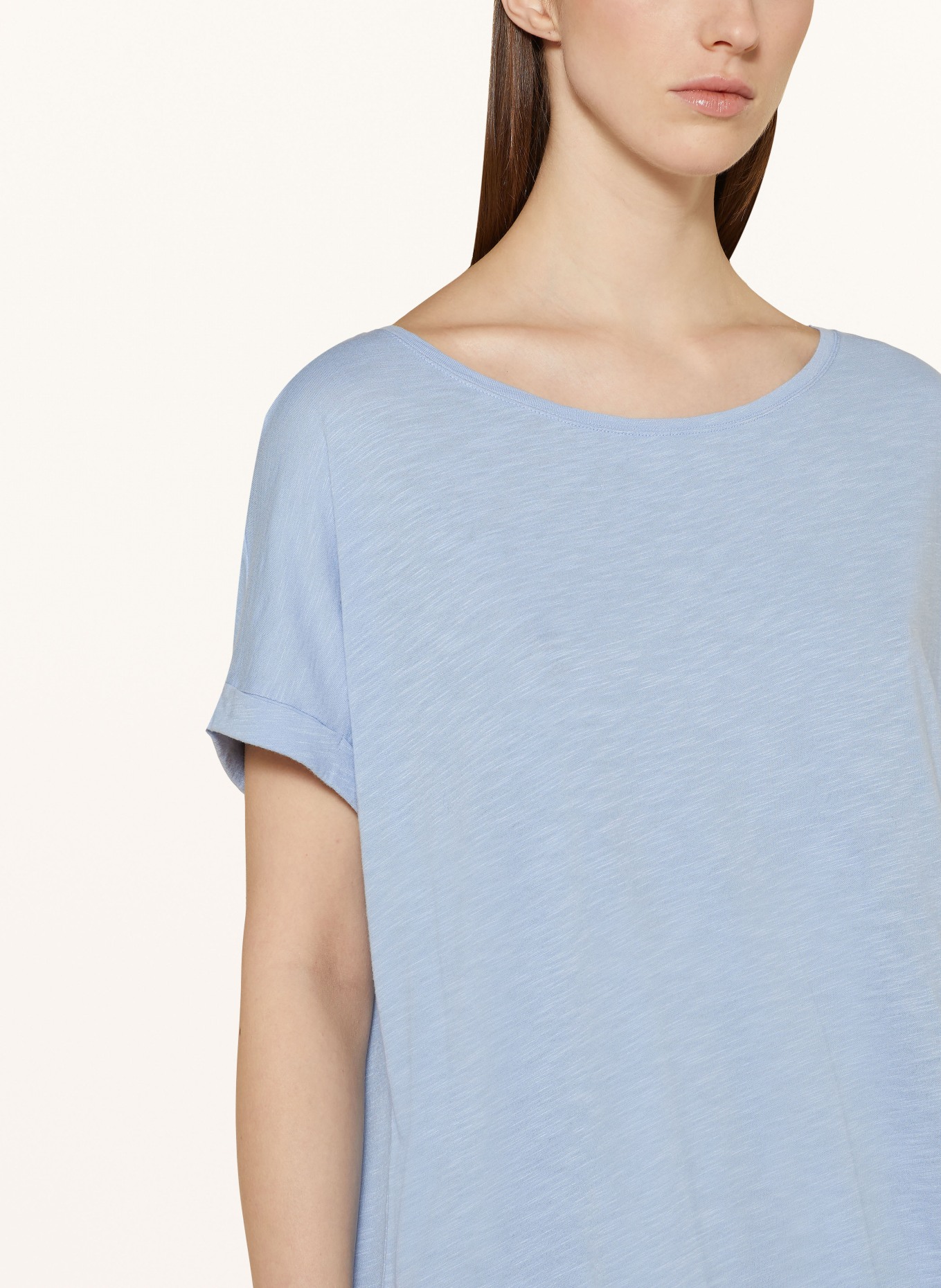 Juvia T-shirt LUCA: LICHTBLAUW