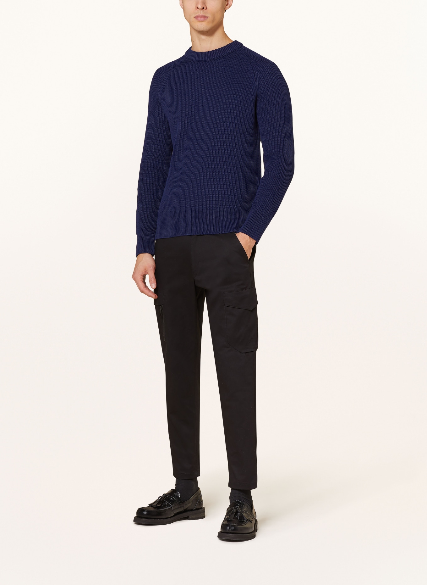 DRYKORN Pullover AARON, Farbe: BLAU (Bild 2)