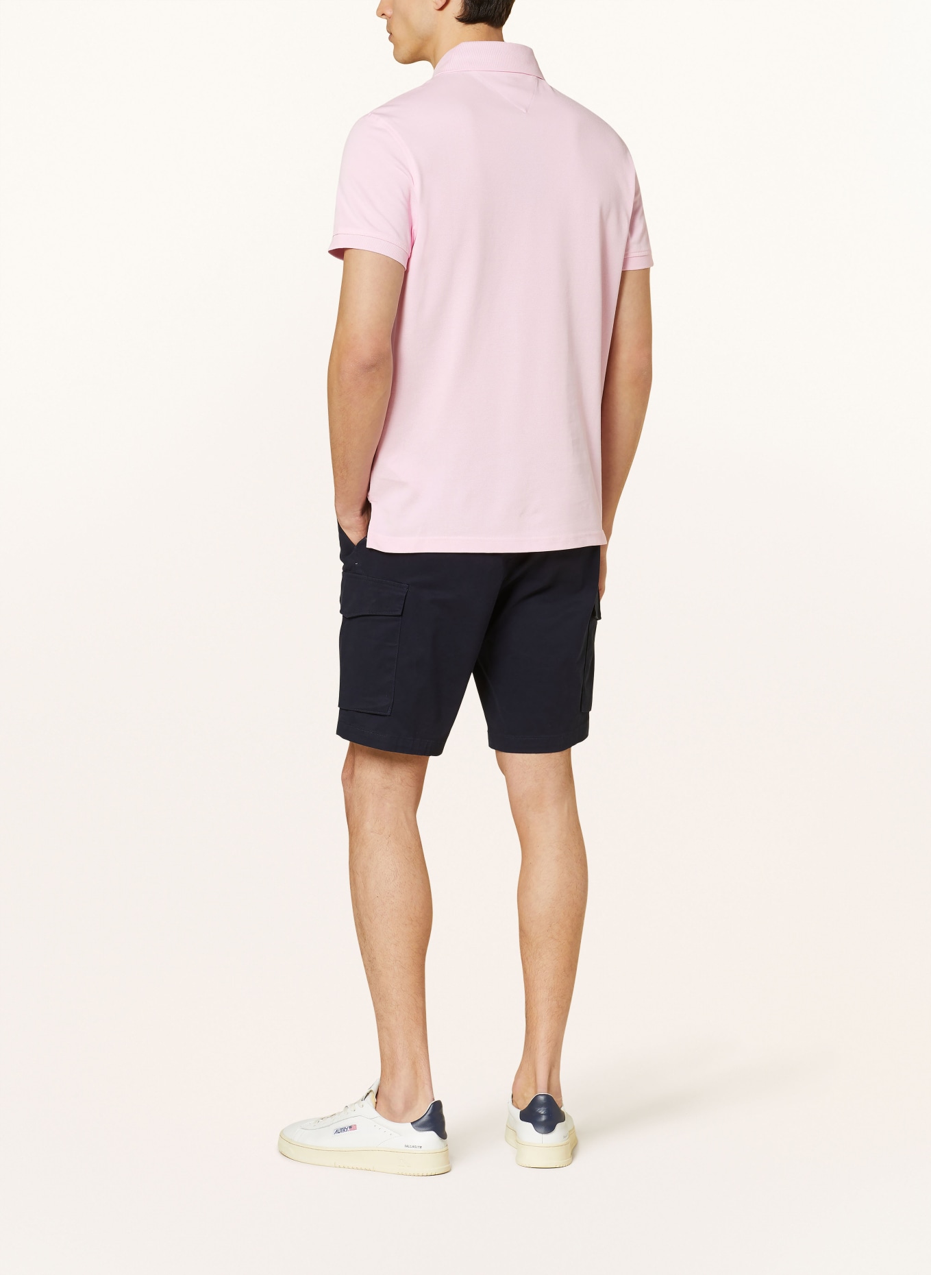 TOMMY HILFIGER Piqué-Poloshirt Regular Fit, Farbe: PINK (Bild 3)