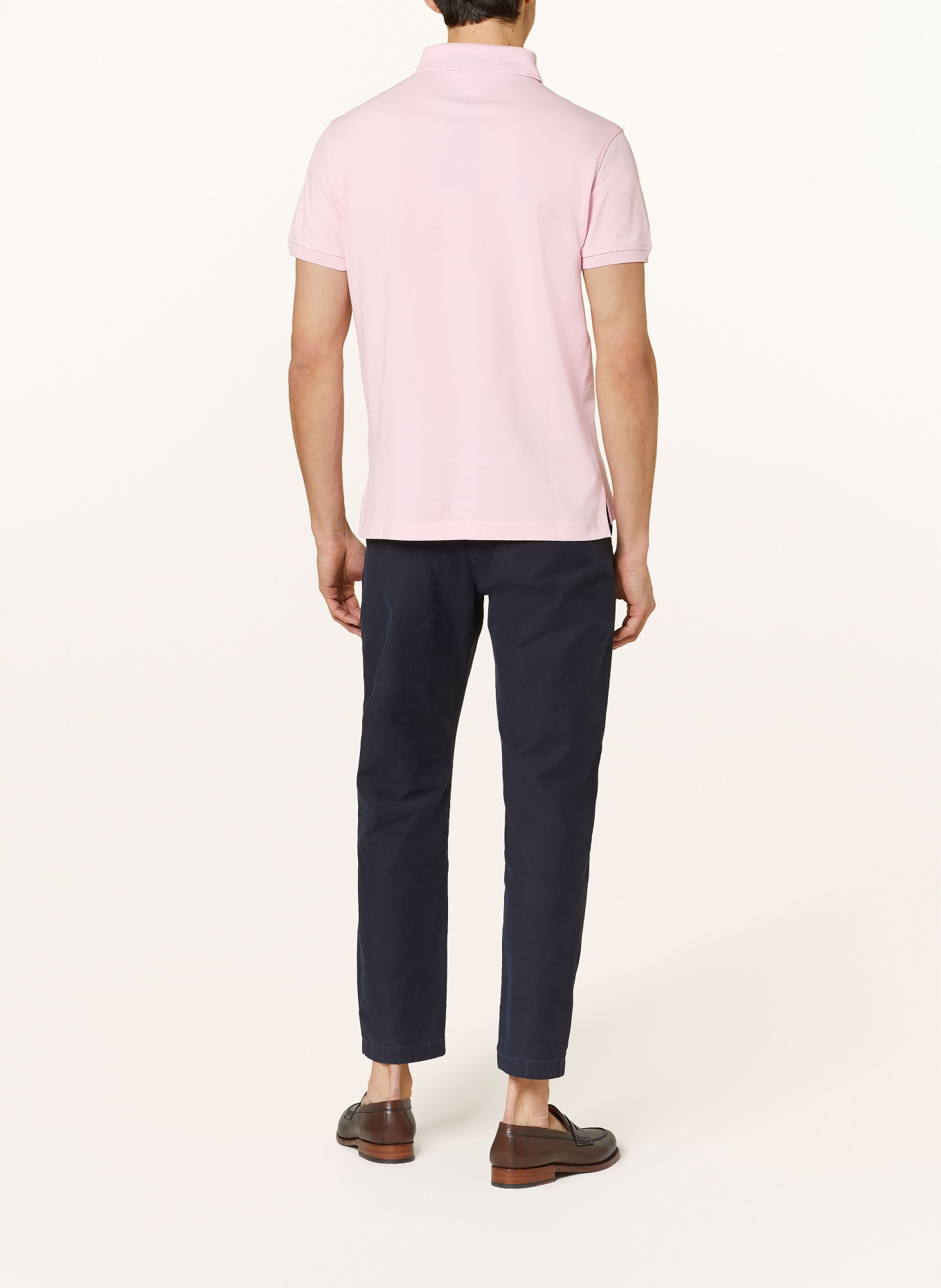 TOMMY HILFIGER Piqué-Poloshirt Slim Fit: PINK