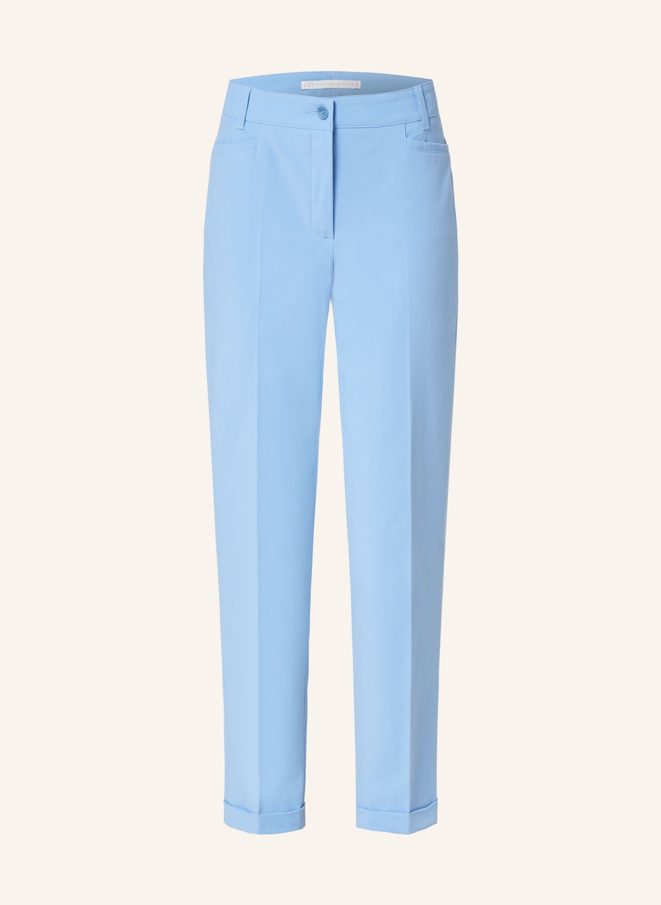 RAFFAELLO ROSSI 7/8 trousers UTE, Color: LIGHT BLUE (Image 1)