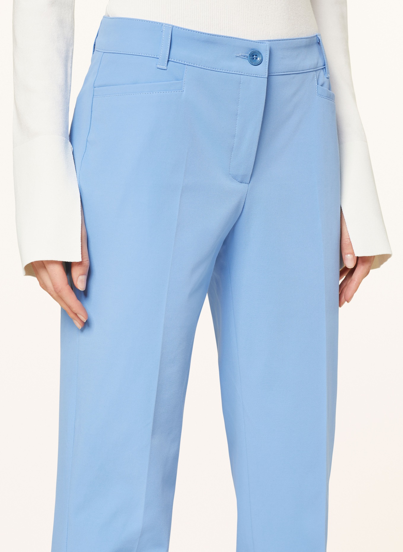 RAFFAELLO ROSSI 7/8 trousers UTE, Color: LIGHT BLUE (Image 5)