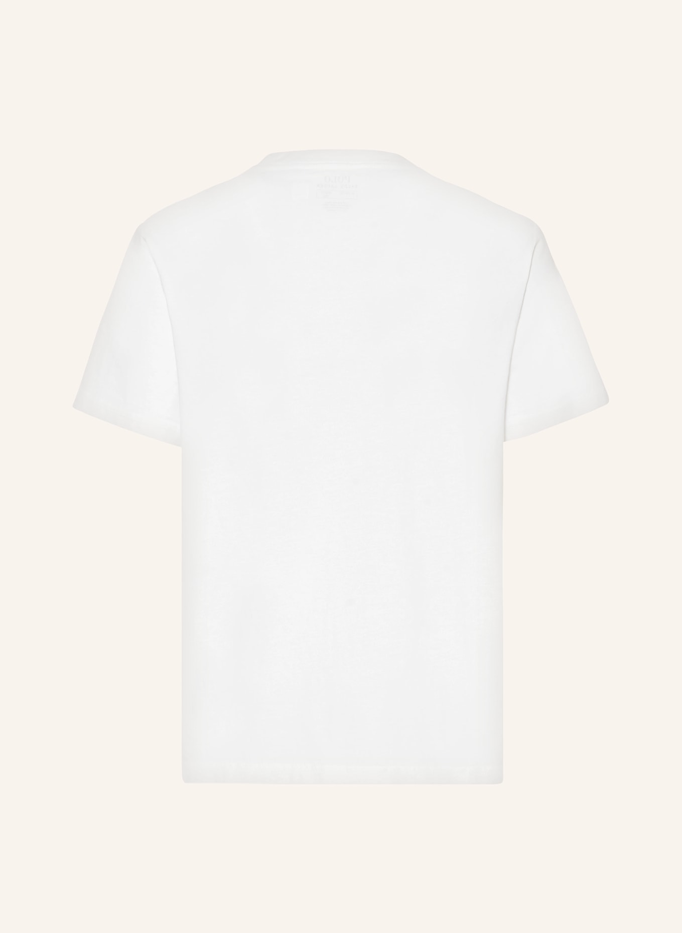 POLO RALPH LAUREN T-Shirt, Farbe: WEISS/ DUNKELBLAU (Bild 2)