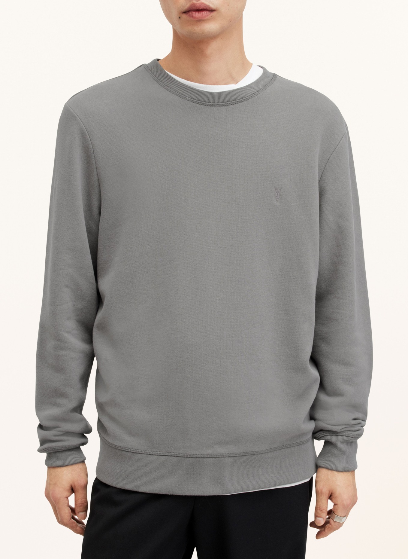 ALLSAINTS Sweatshirt RAVEN, Farbe: GRAU (Bild 4)