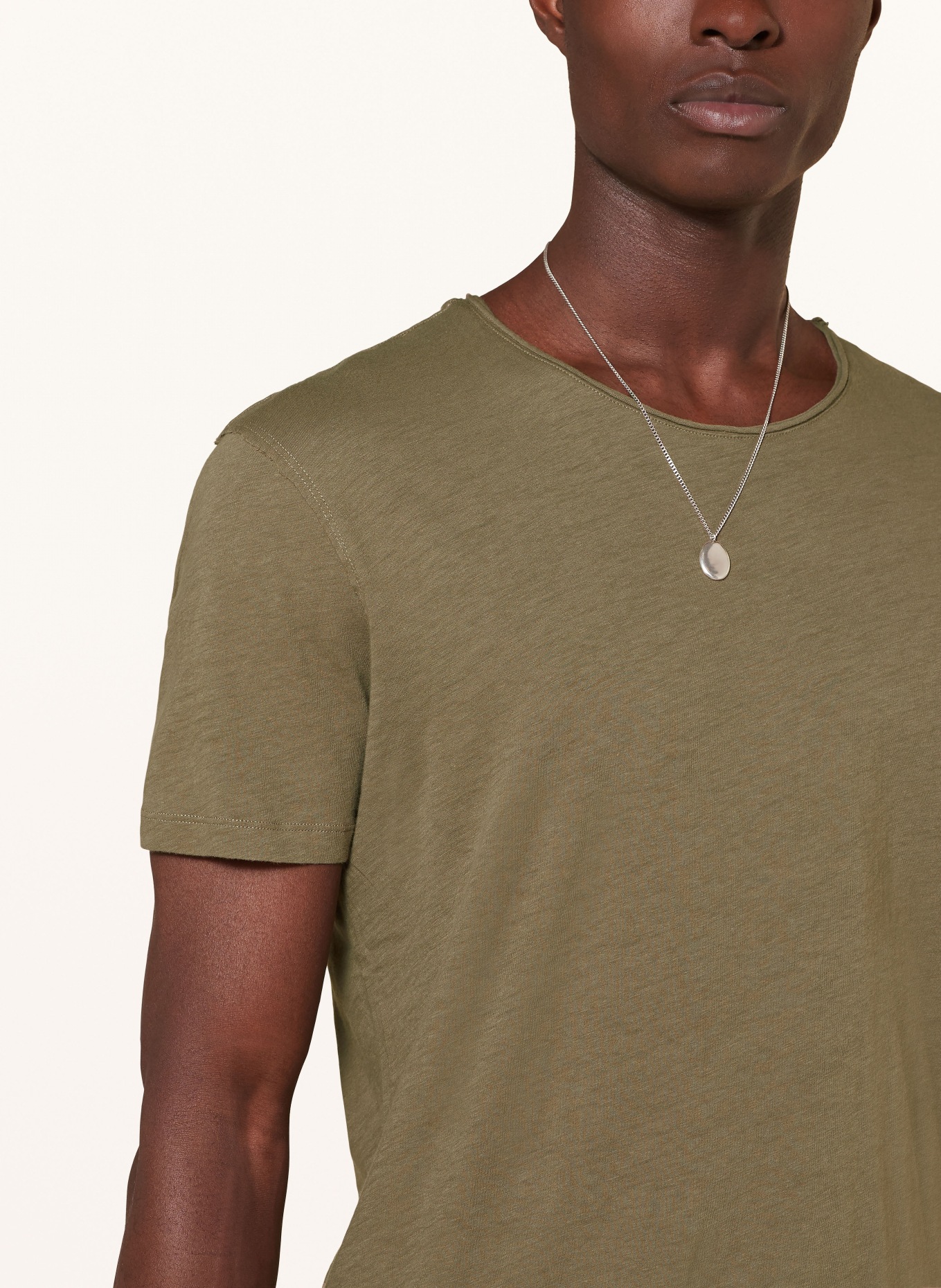 ALLSAINTS T-Shirt FIGURE, Farbe: OLIV (Bild 4)