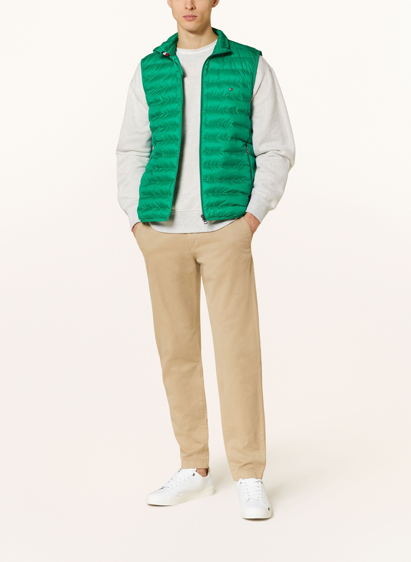 TOMMY HILFIGER Steppweste: GRÜN