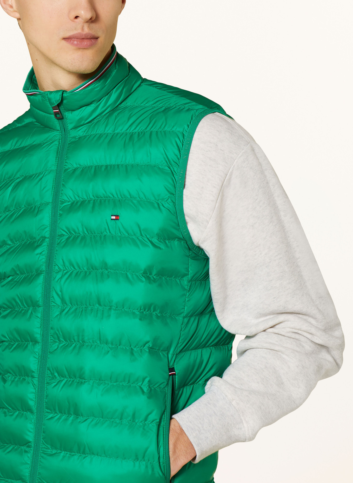 TOMMY HILFIGER Steppweste: GRÜN