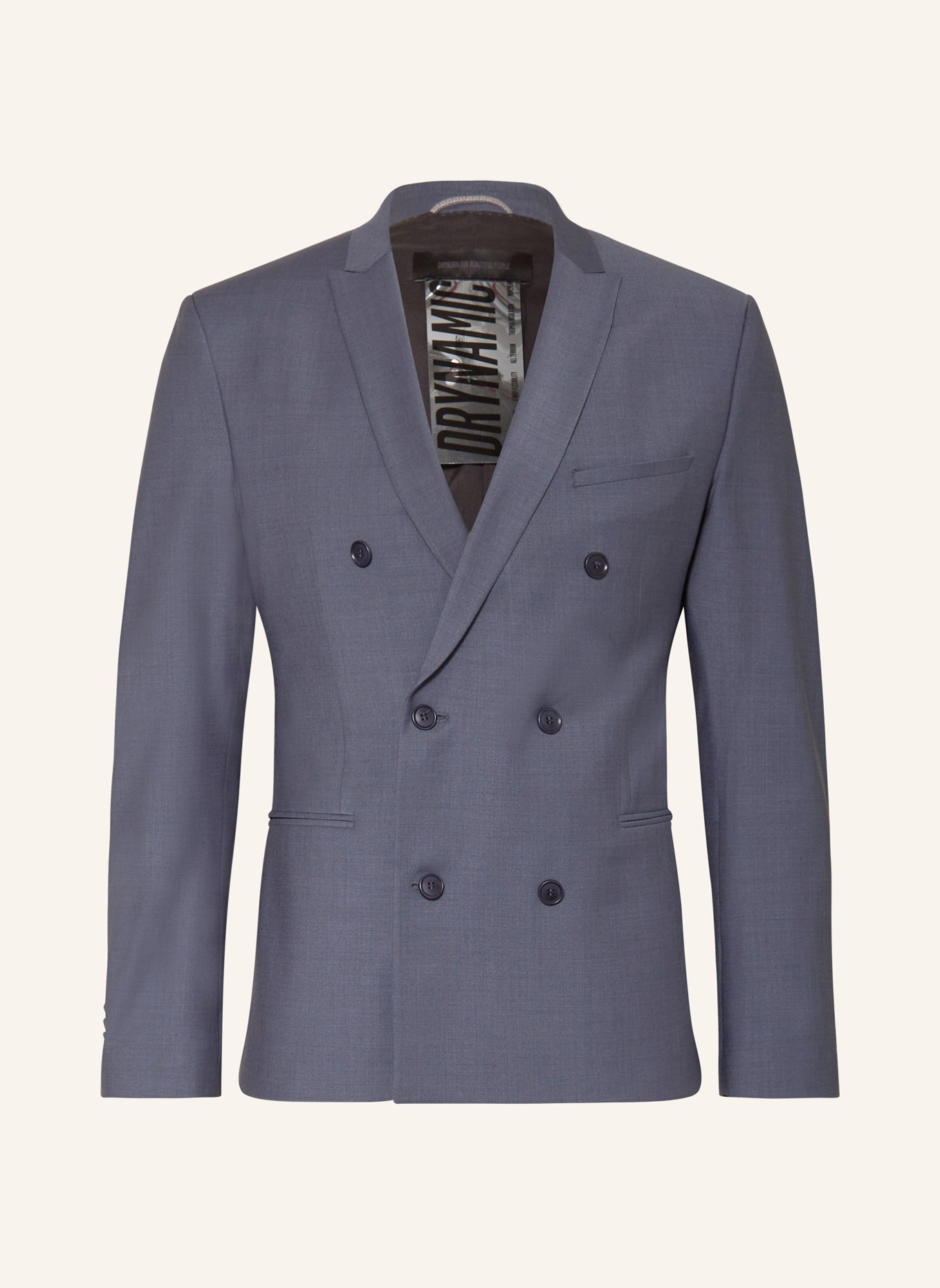 DRYKORN Oblekové sako BILBAO Extra Slim Fit, Barva: 3504 blau (Obrázek 1)