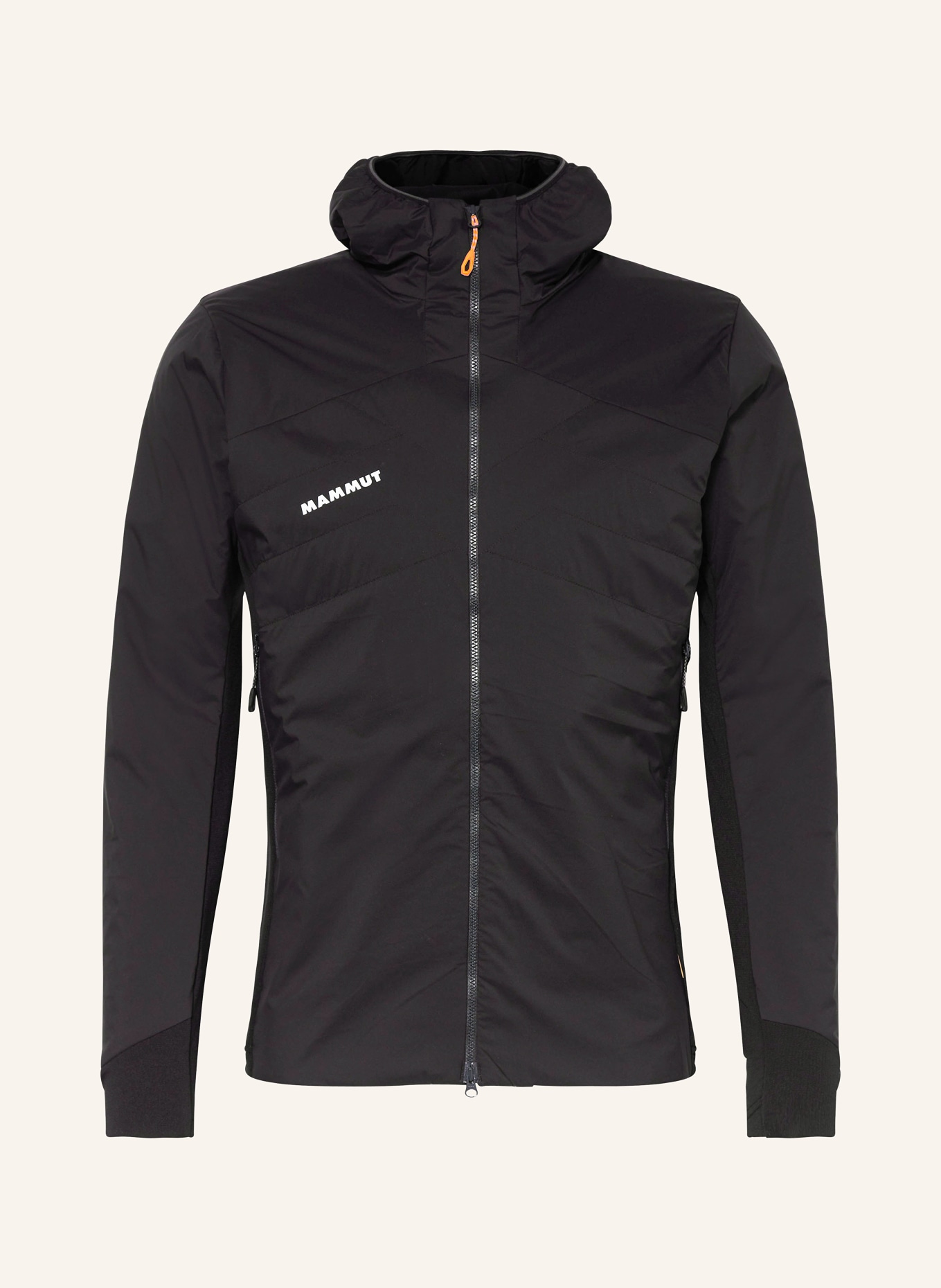 MAMMUT Midlayer jacket RIME LIGHT IN FLEX, Color: BLACK (Image 1)