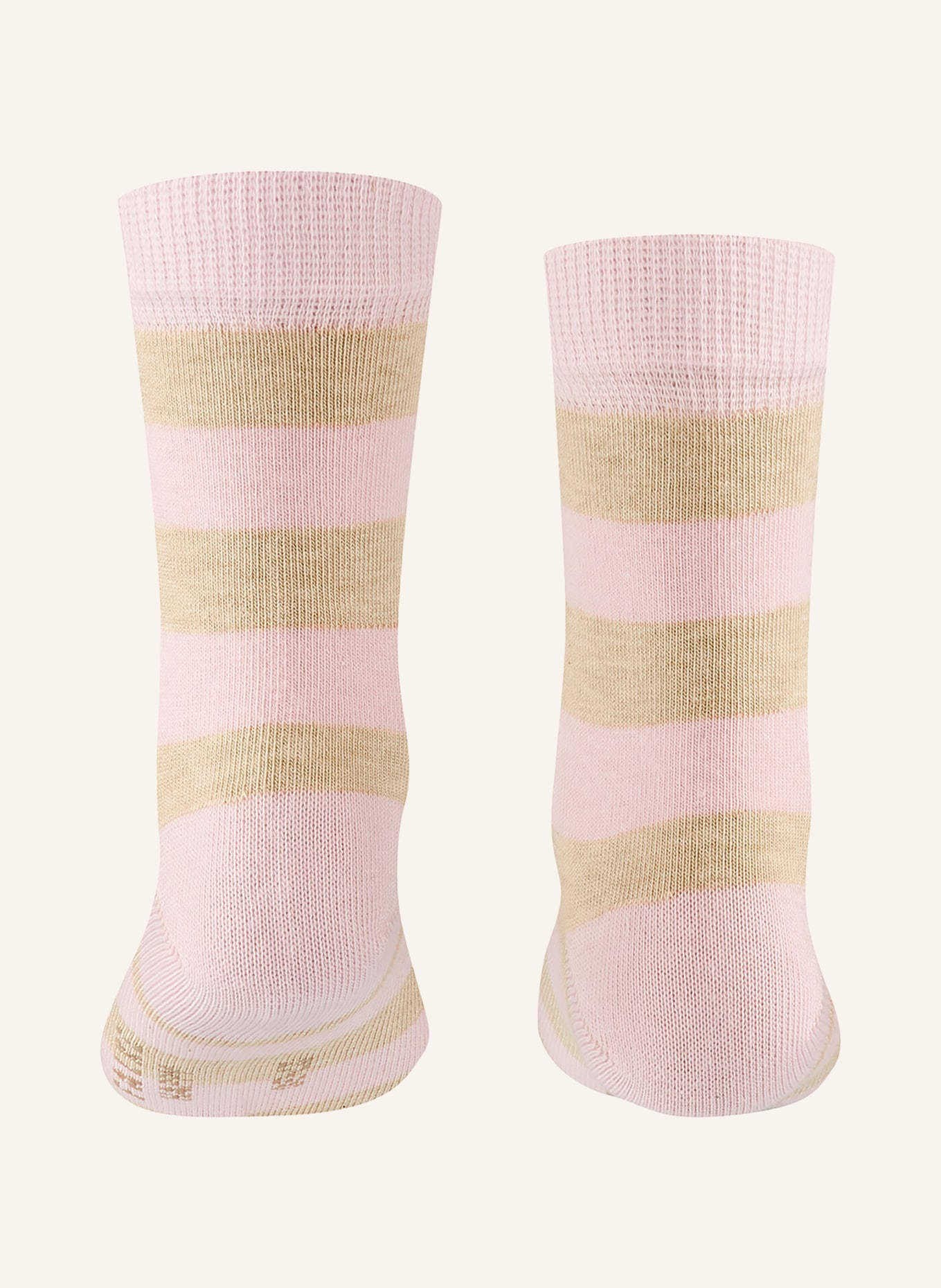 FALKE 2er-Pack Socken HAPPY, Farbe: 4650 SAND MEL. (Bild 2)