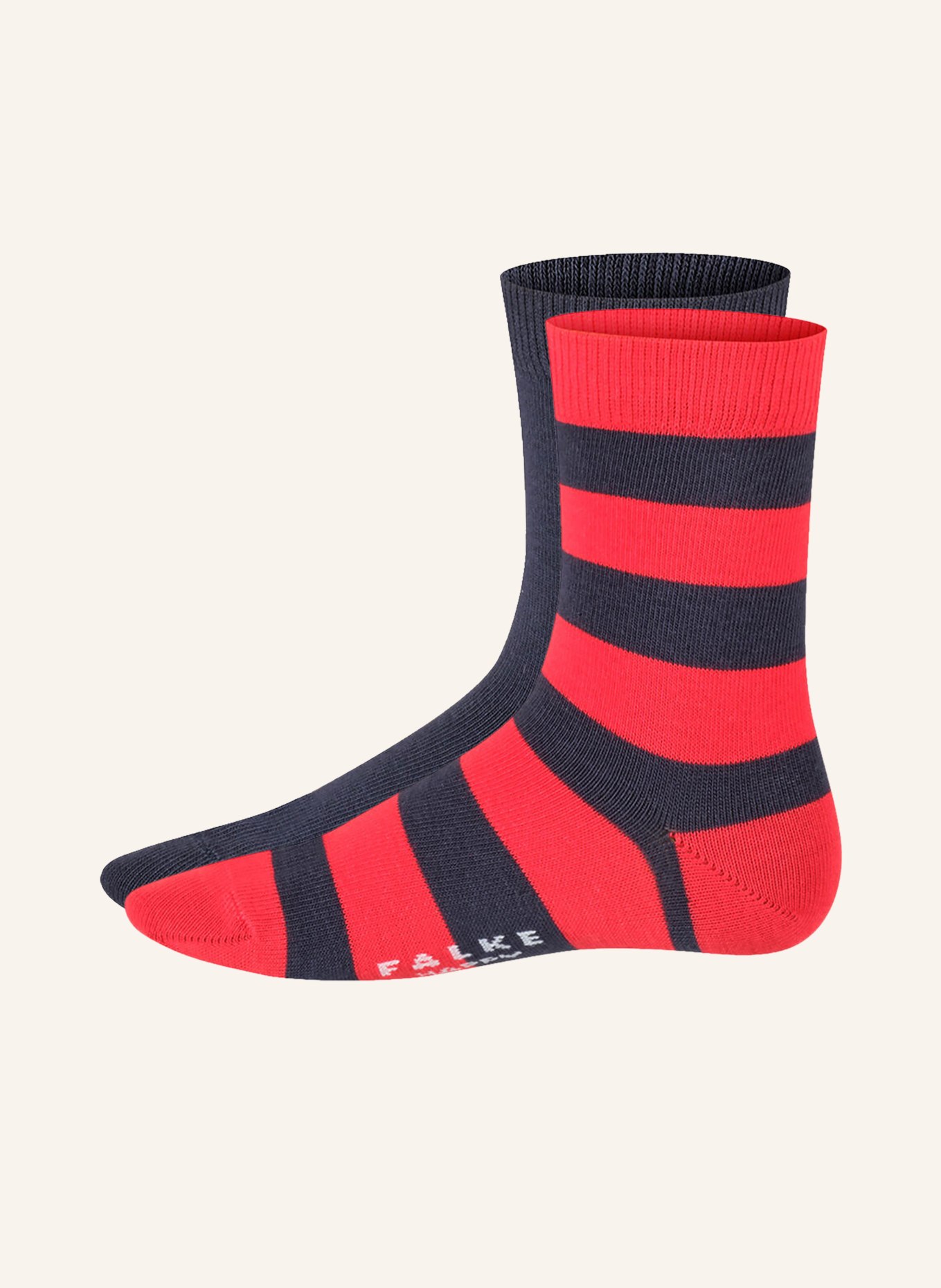 FALKE 2er-Pack Socken HAPPY, Farbe: 6120 MARINE (Bild 1)