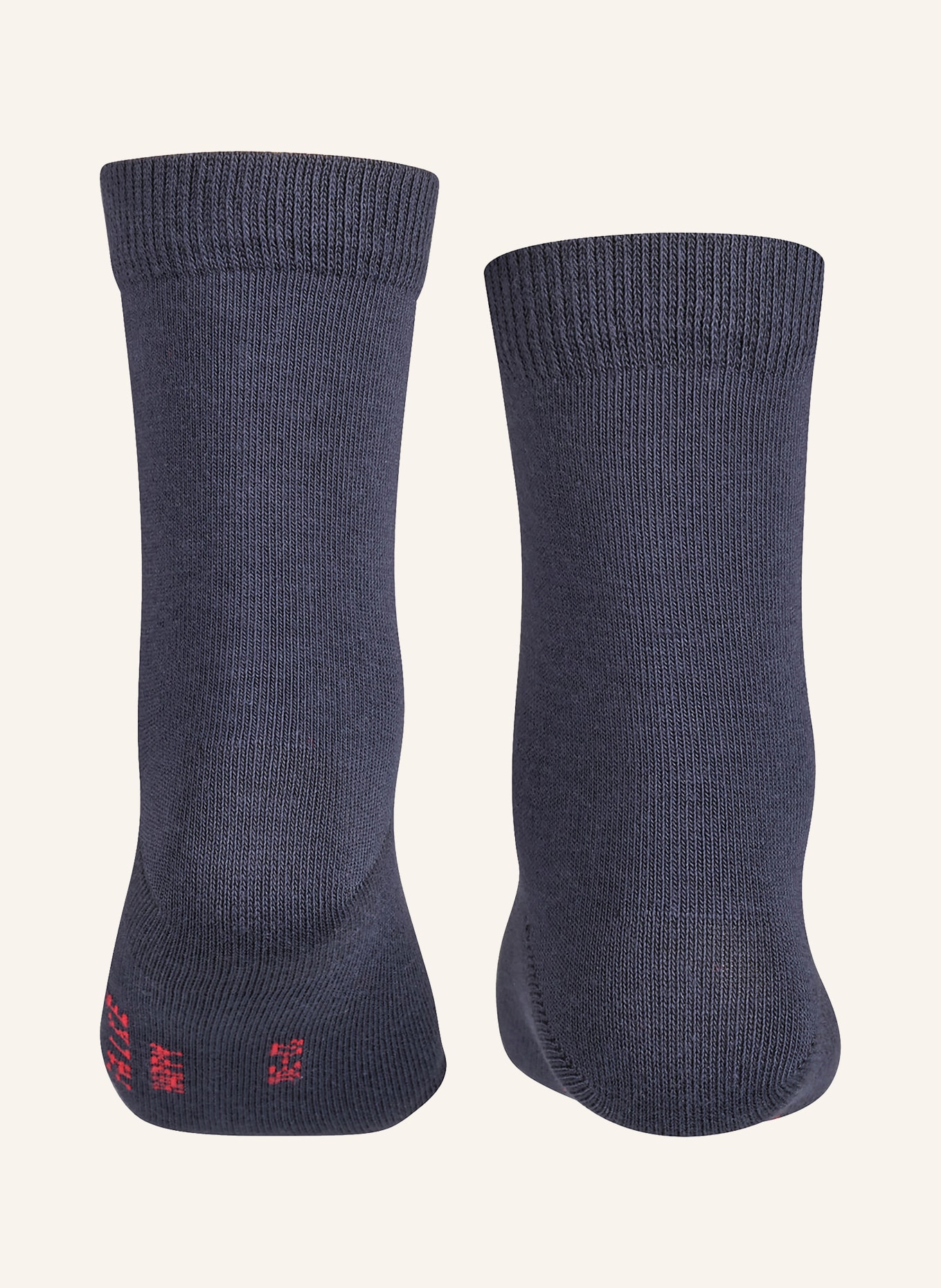 FALKE 2er-Pack Socken HAPPY, Farbe: 6120 MARINE (Bild 3)
