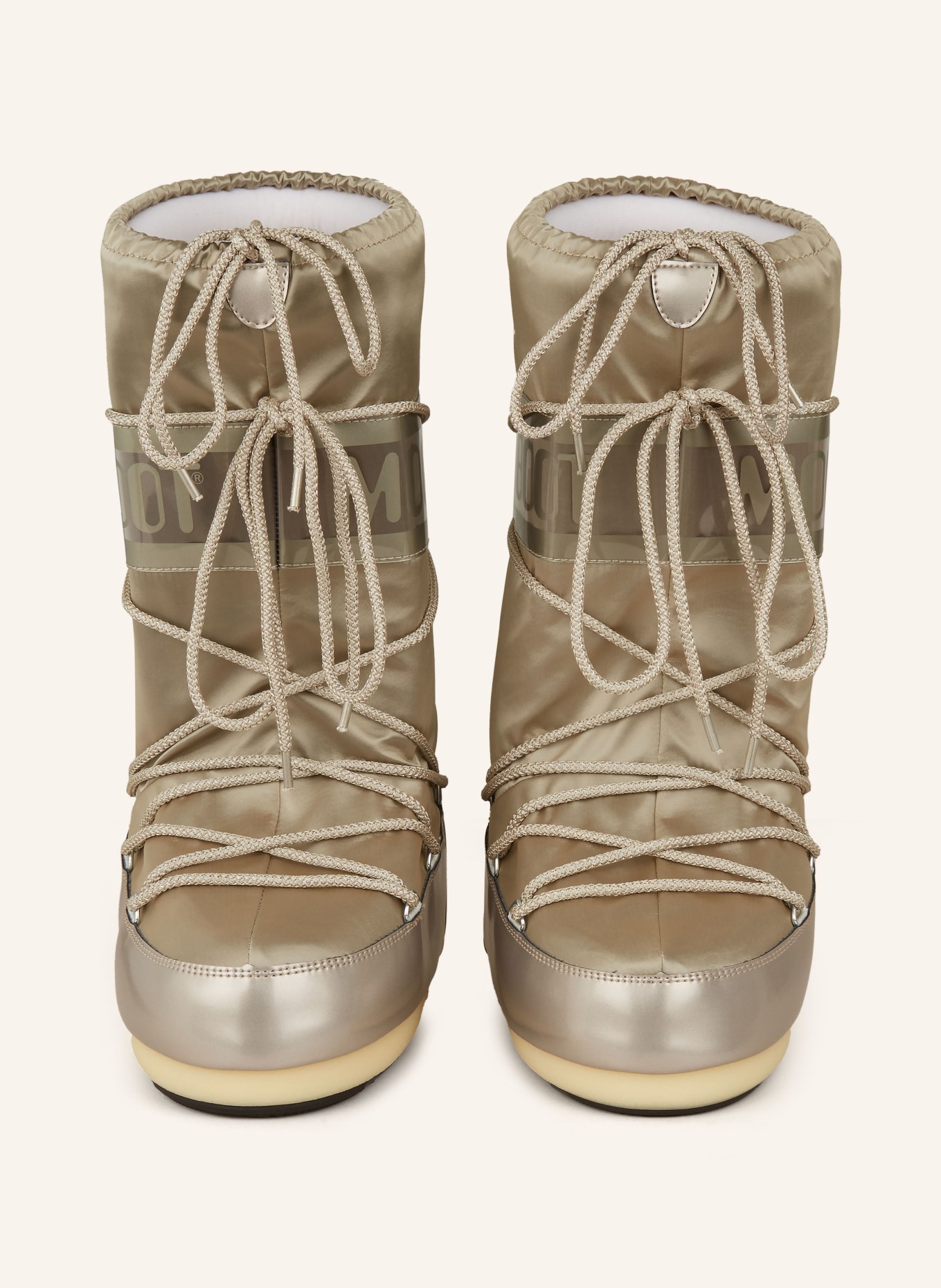 MOON BOOT Moon Boots ICON GLANCE, Farbe: PLATIN (Bild 3)
