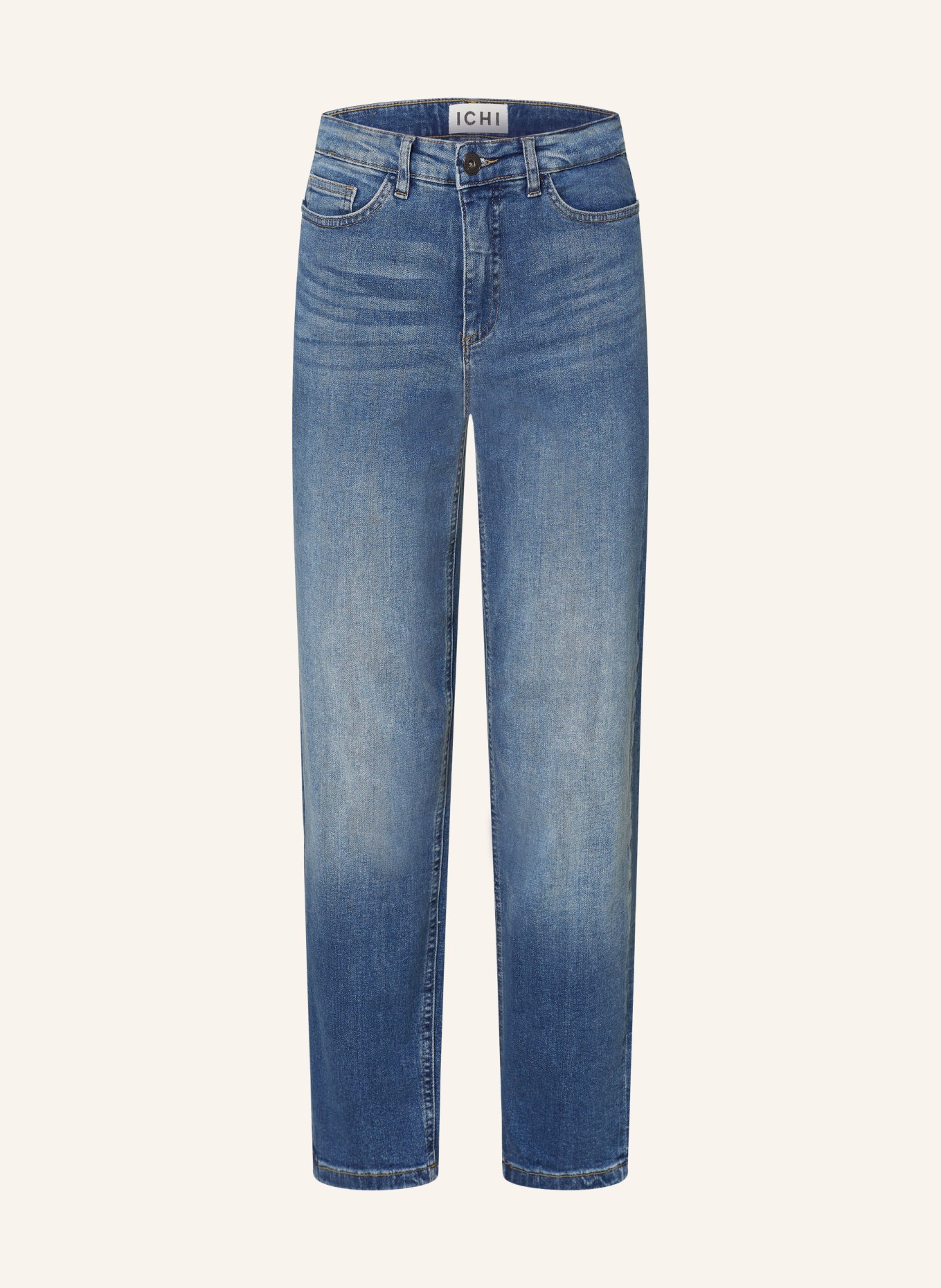 ICHI Straight Jeans IHTWIGGY, Farbe: 19037 Medium blue (Bild 1)