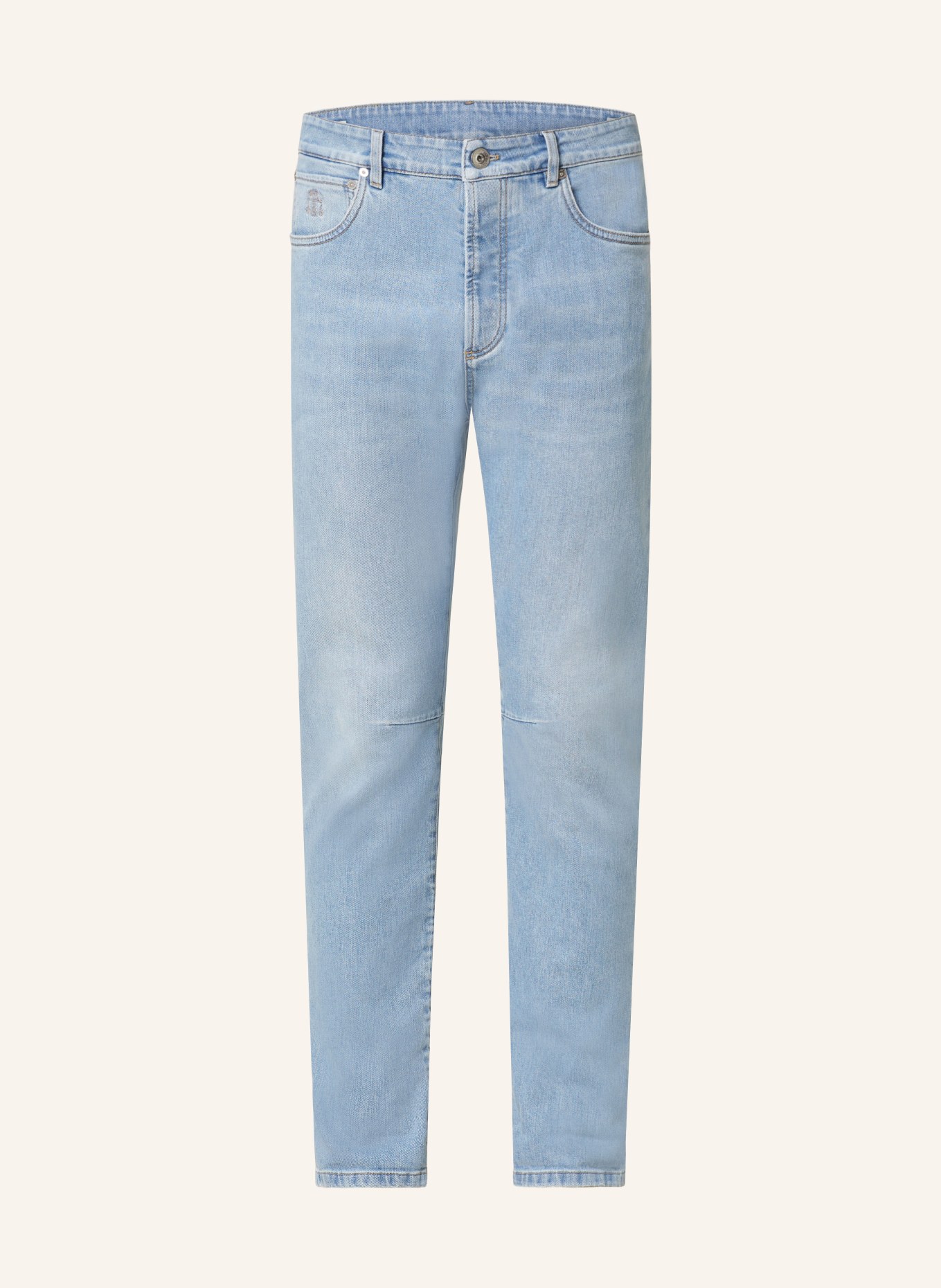 BRUNELLO CUCINELLI Jeans Leisure Fit, Farbe: BLAU (Bild 1)