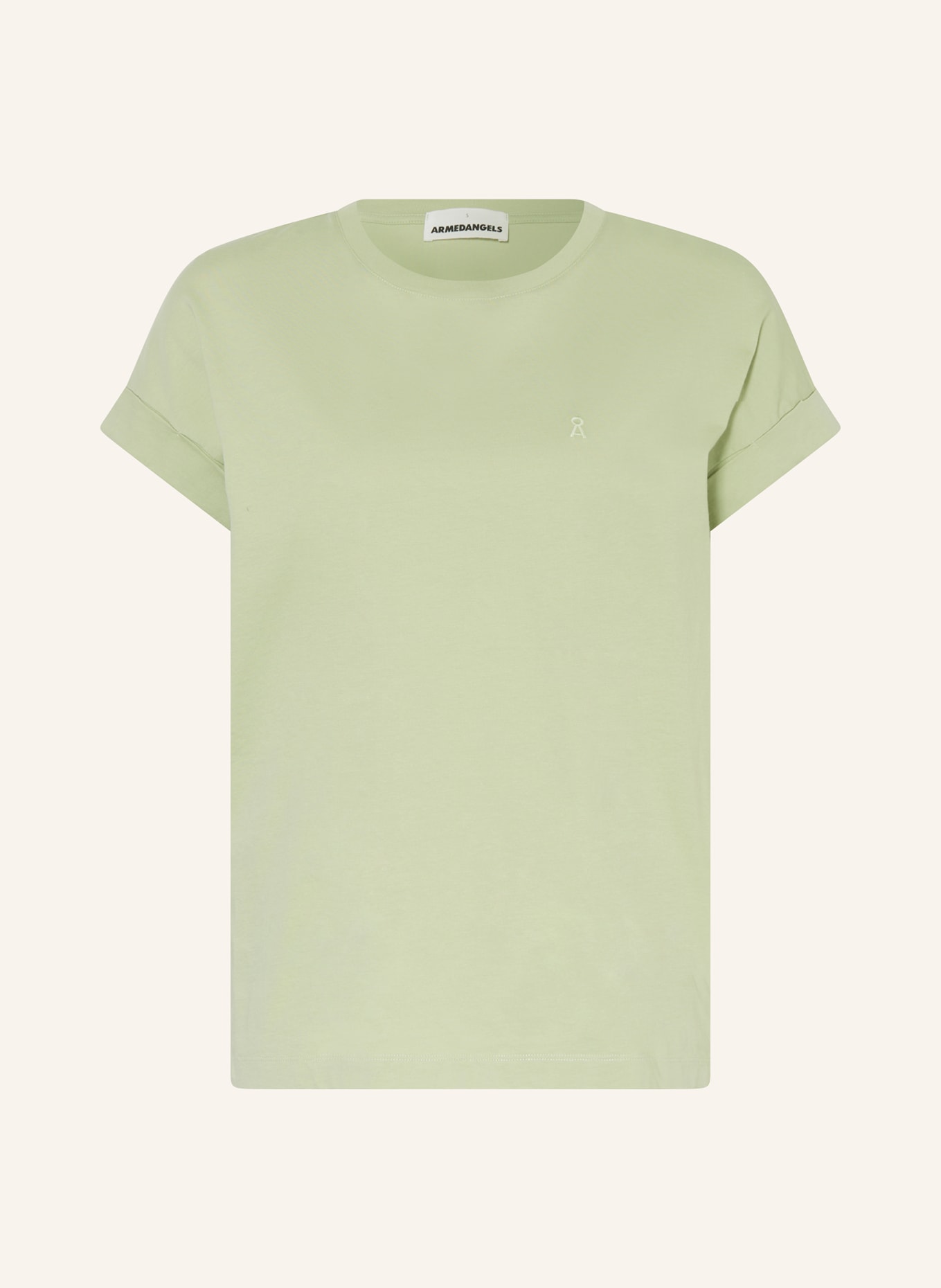 ARMEDANGELS T-shirt IDAARA, Color: LIGHT GREEN (Image 1)