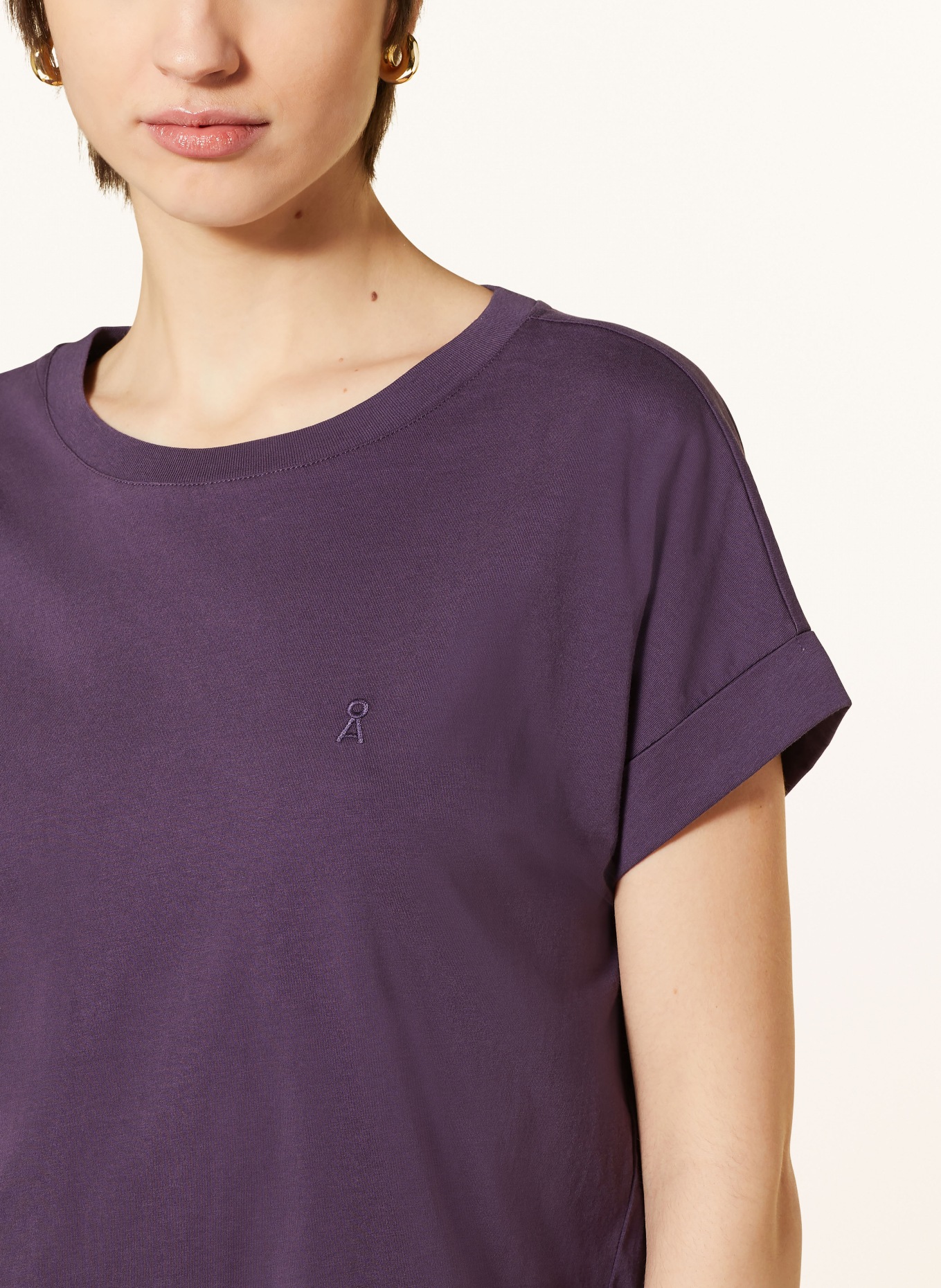 ARMEDANGELS T-shirt IDAARA, Color: PURPLE (Image 4)