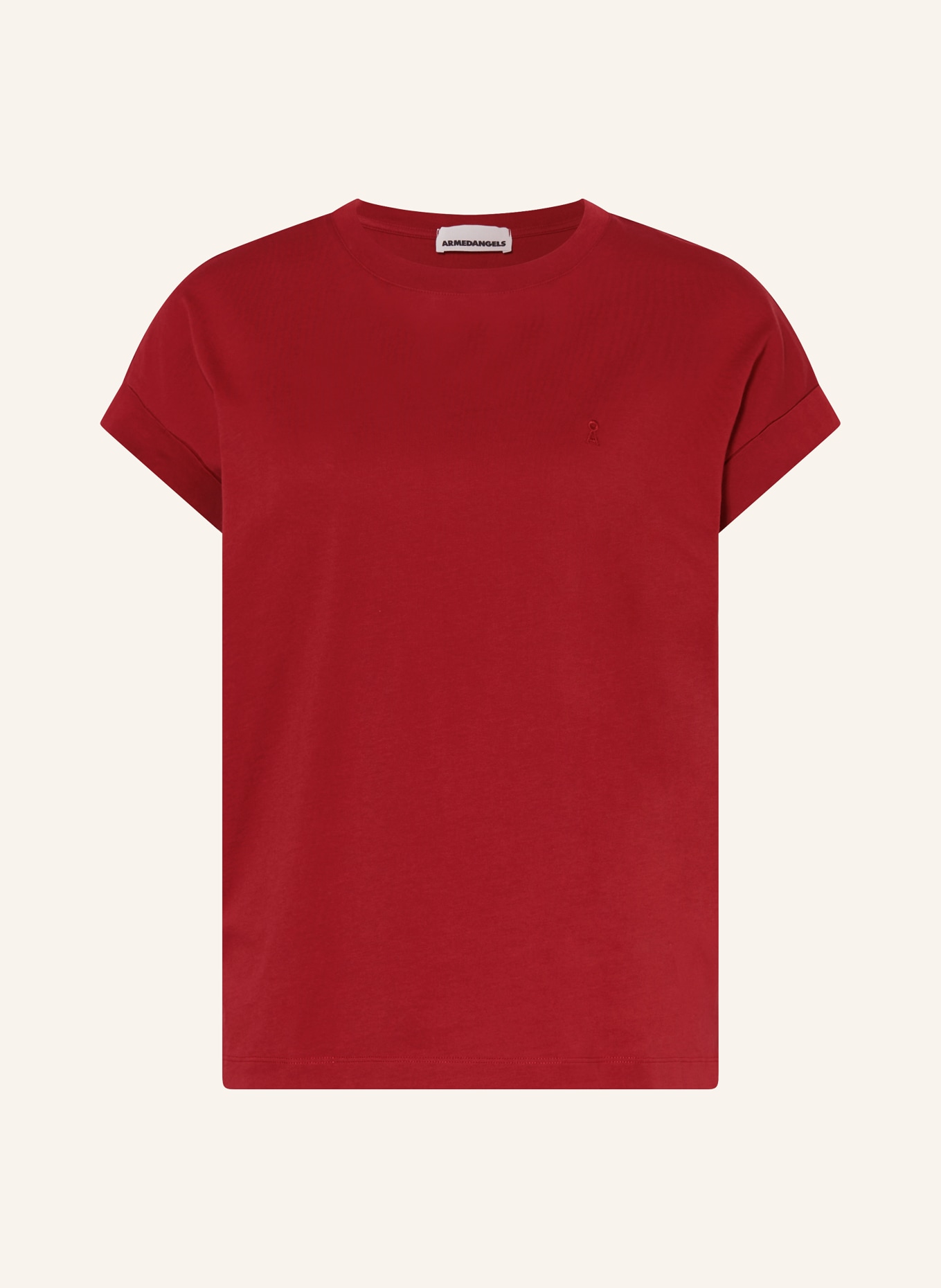 ARMEDANGELS T-shirt IDAARA, Color: DARK RED (Image 1)