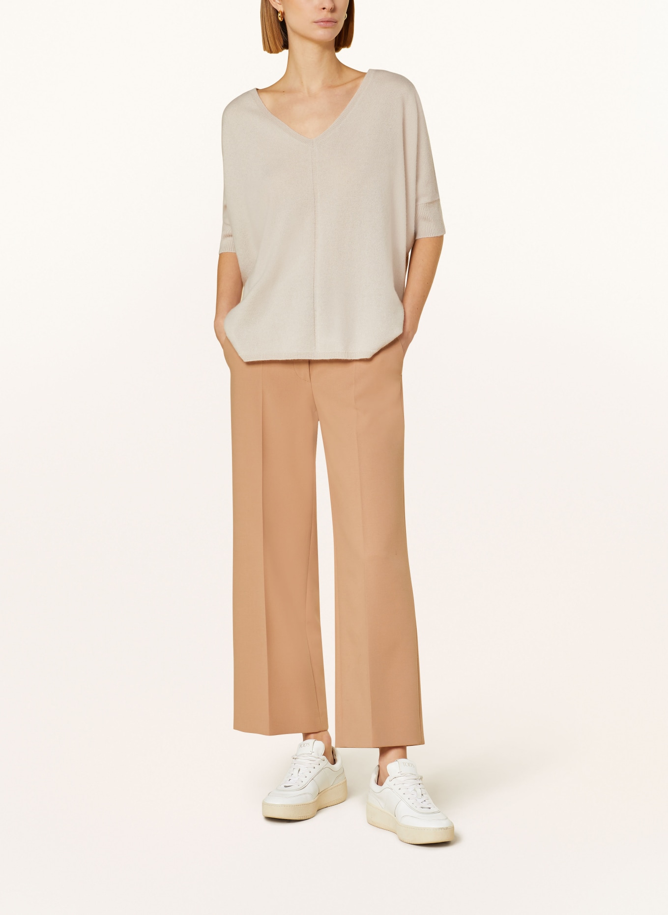 lilienfels Oversized-Pullover aus Cashmere, Farbe: CREME (Bild 2)
