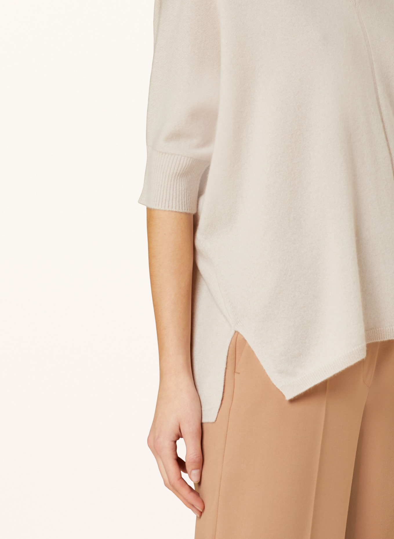 lilienfels Oversized-Pullover aus Cashmere, Farbe: CREME (Bild 4)