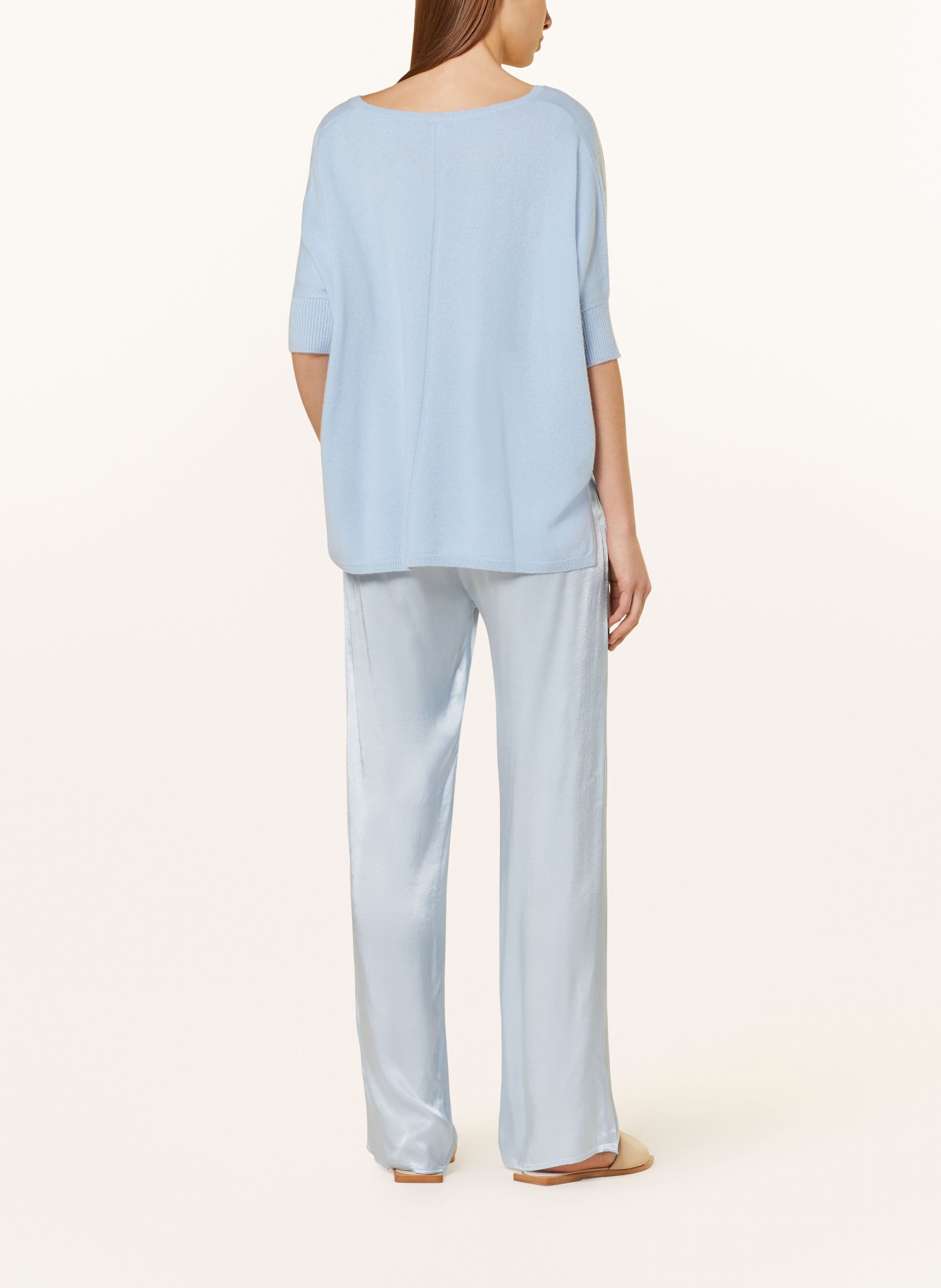 lilienfels Oversized sweter z kaszmiru: JASNONIEBIESKI