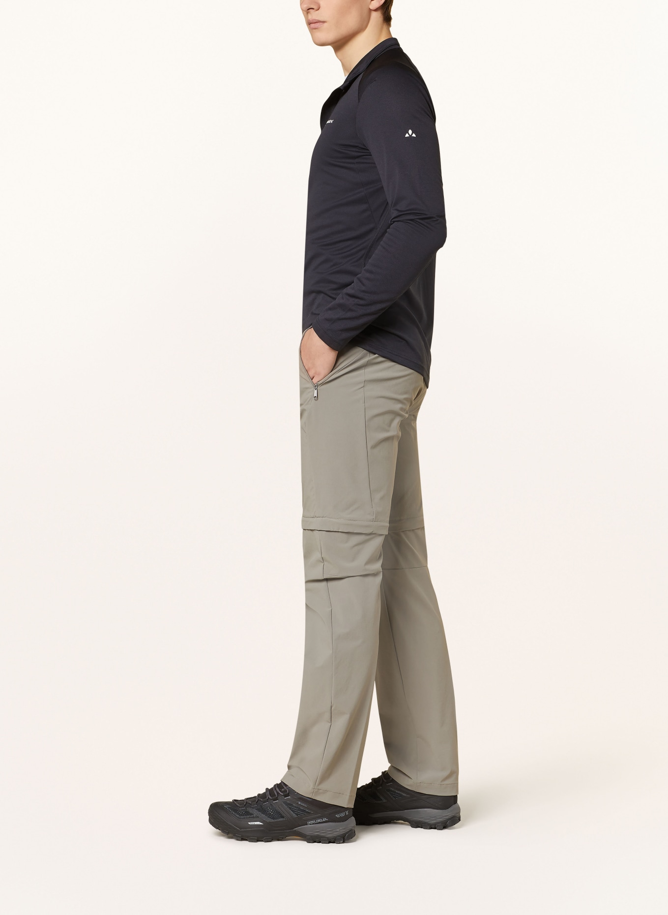 VAUDE Spodnie z odpinanymi nogawkami FARLEY II, Kolor: SZARY (Obrazek 4)
