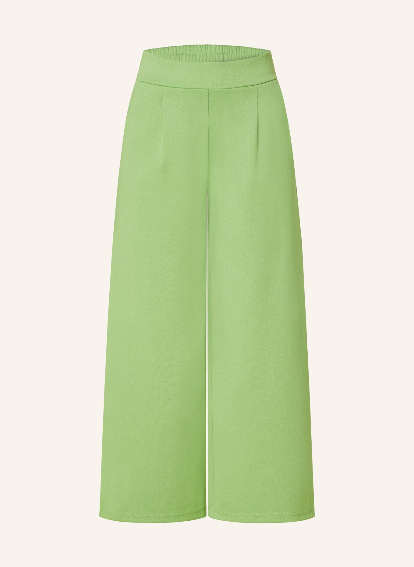 ICHI Culottes KATE, Color: LIGHT GREEN (Image 1)