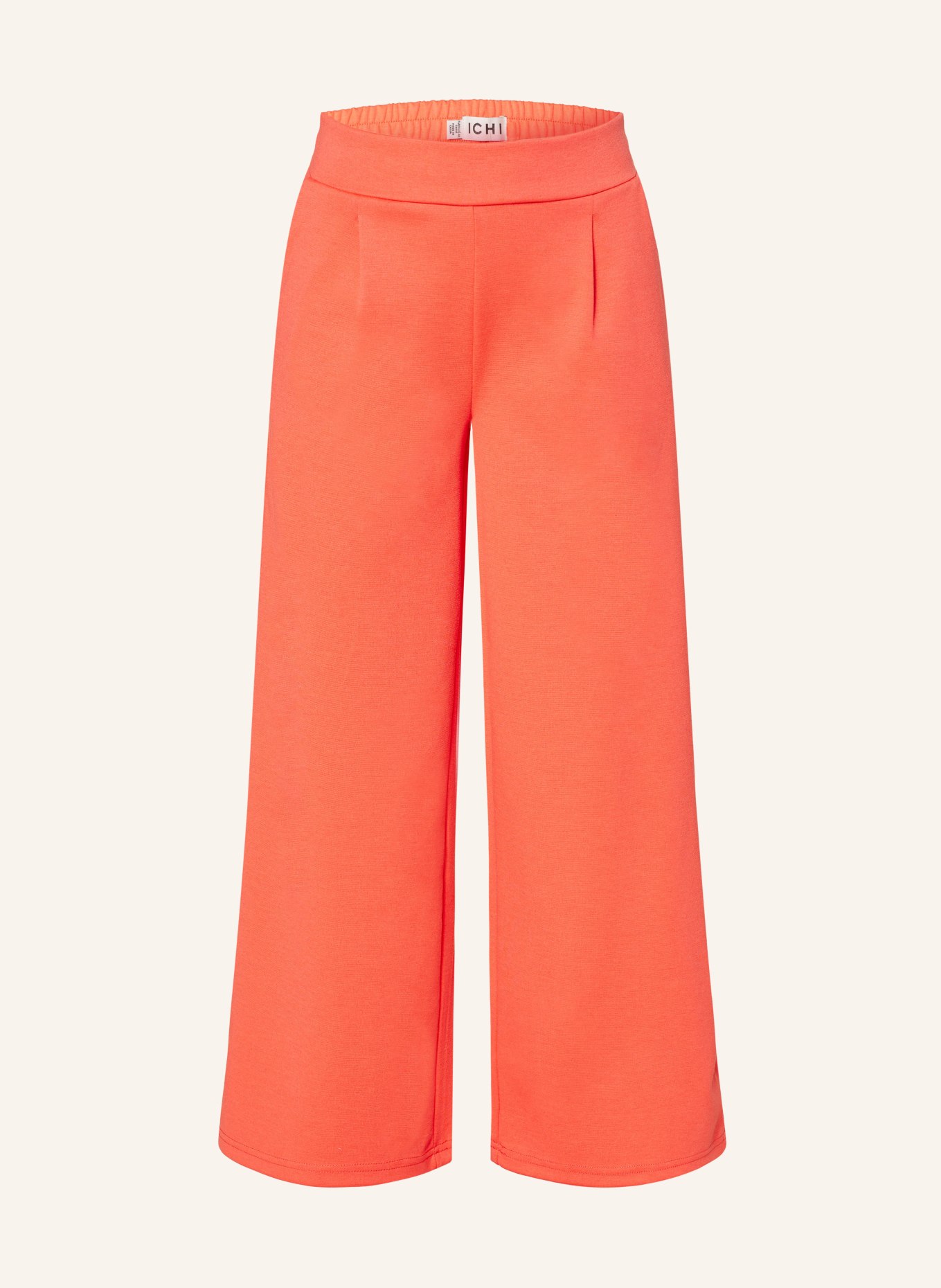 ICHI Culottes KATE, Color: NEON ORANGE (Image 1)