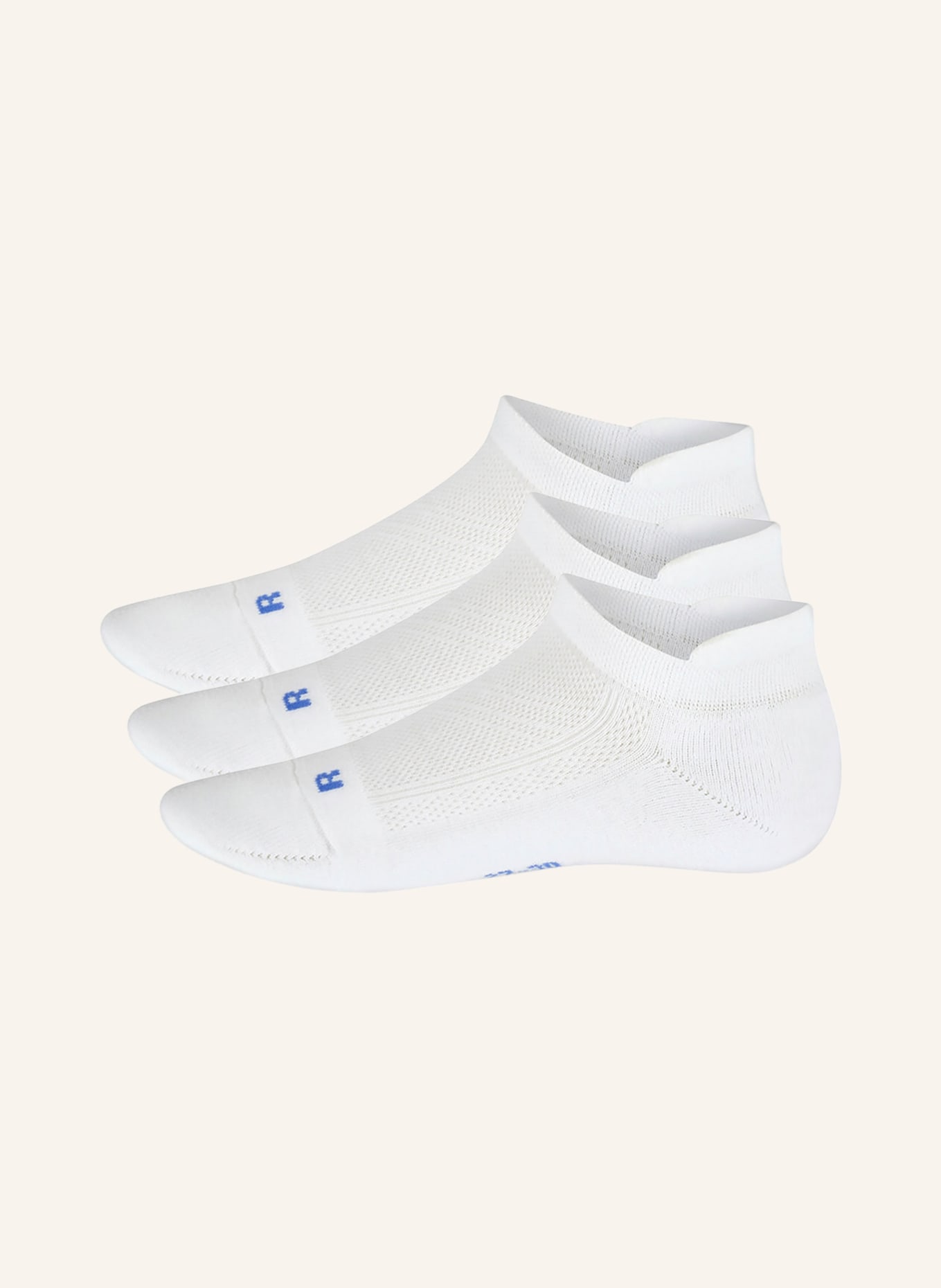 FALKE 3-pack sneaker socks COOL KICK, Color: WHITE (Image 1)