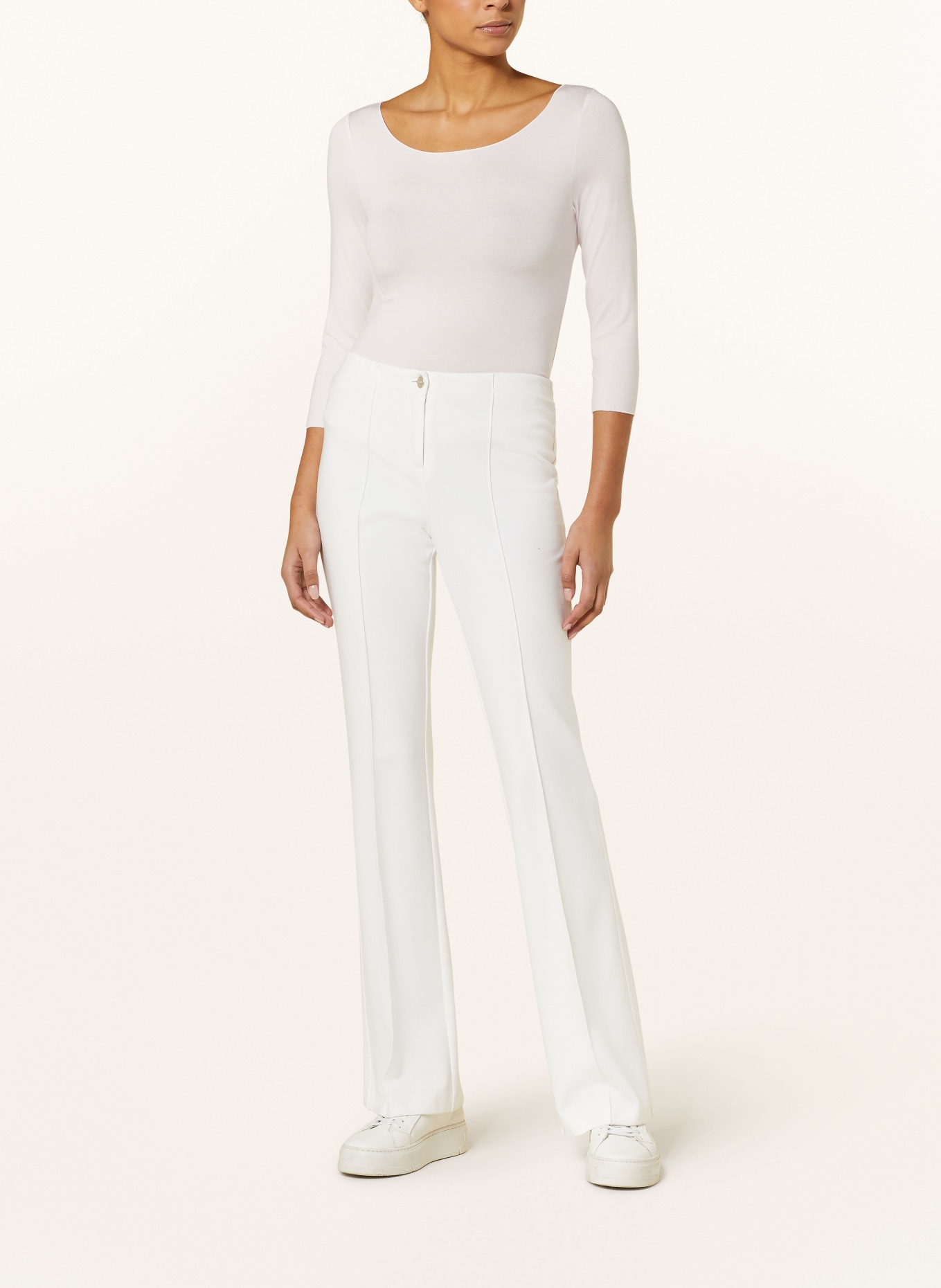 MAJESTIC FILATURES Shirt mit 3/4-Arm: HELLROSA