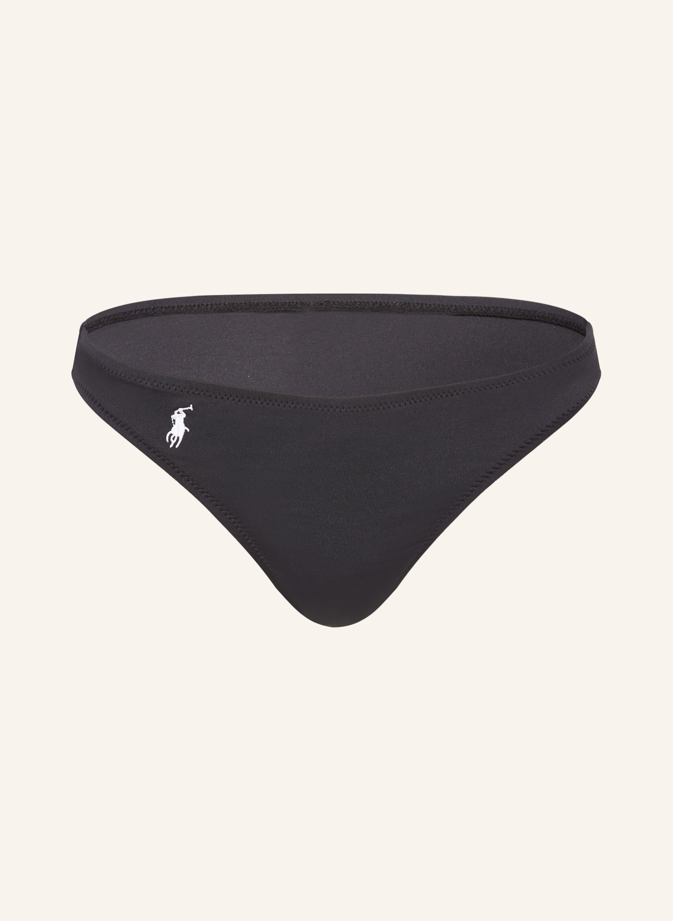 POLO RALPH LAUREN Bikini bottoms SIGNATURE SOLIDS, Color: BLACK (Image 1)