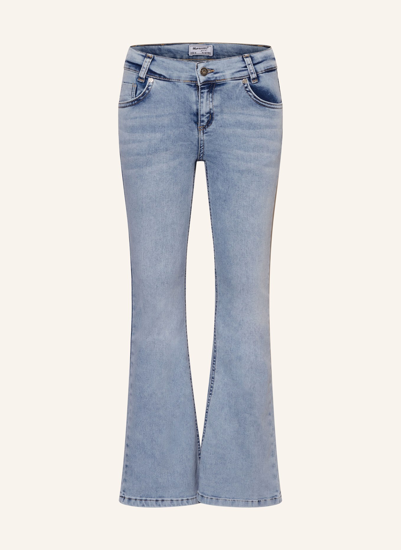 BLUE EFFECT Jeans Flare Fit, Farbe: HELLBLAU (Bild 1)