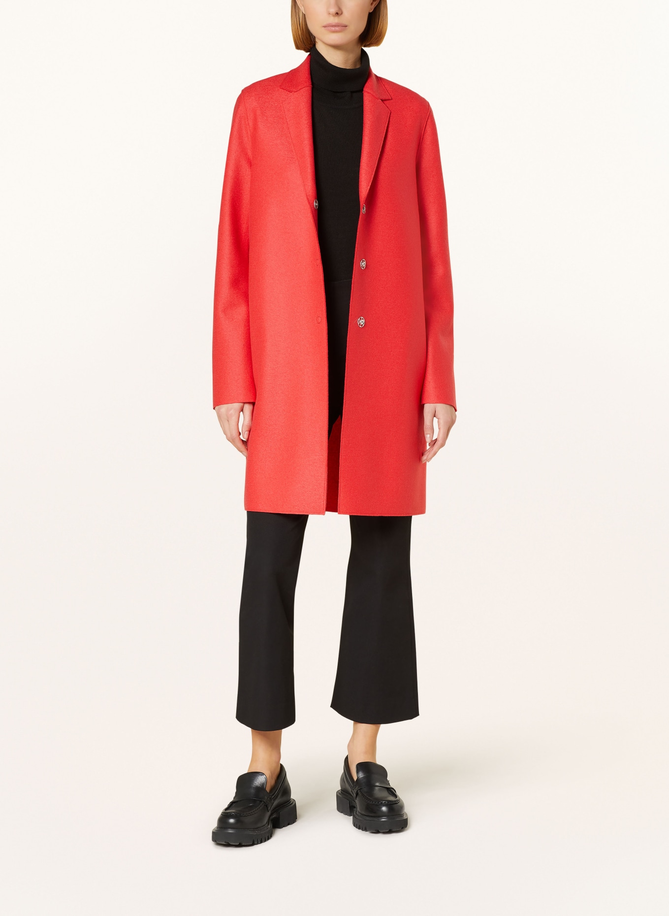 HARRIS WHARF LONDON Wool coat , Color: RED/ PINK (Image 2)