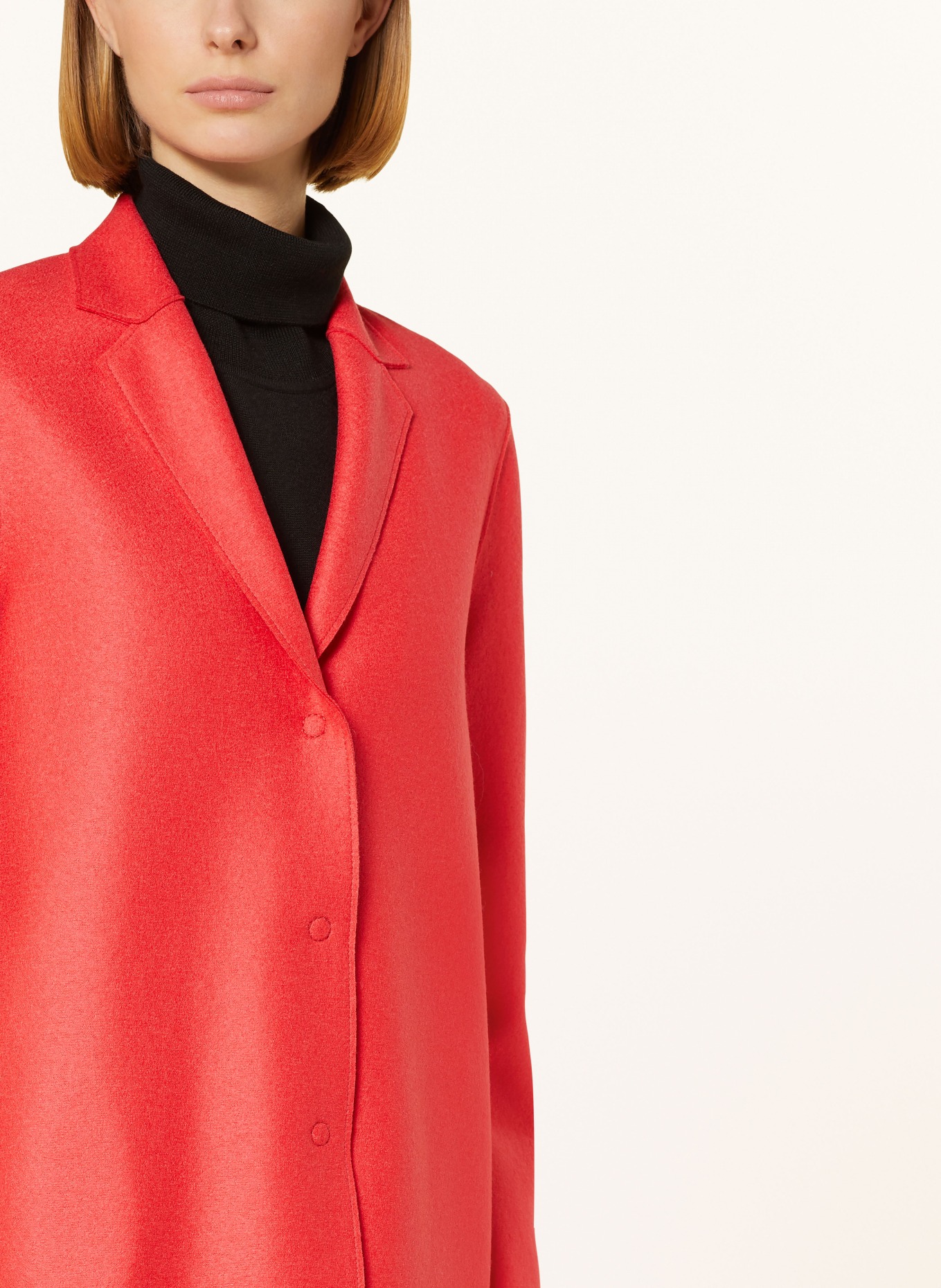 HARRIS WHARF LONDON Wool coat , Color: RED/ PINK (Image 4)