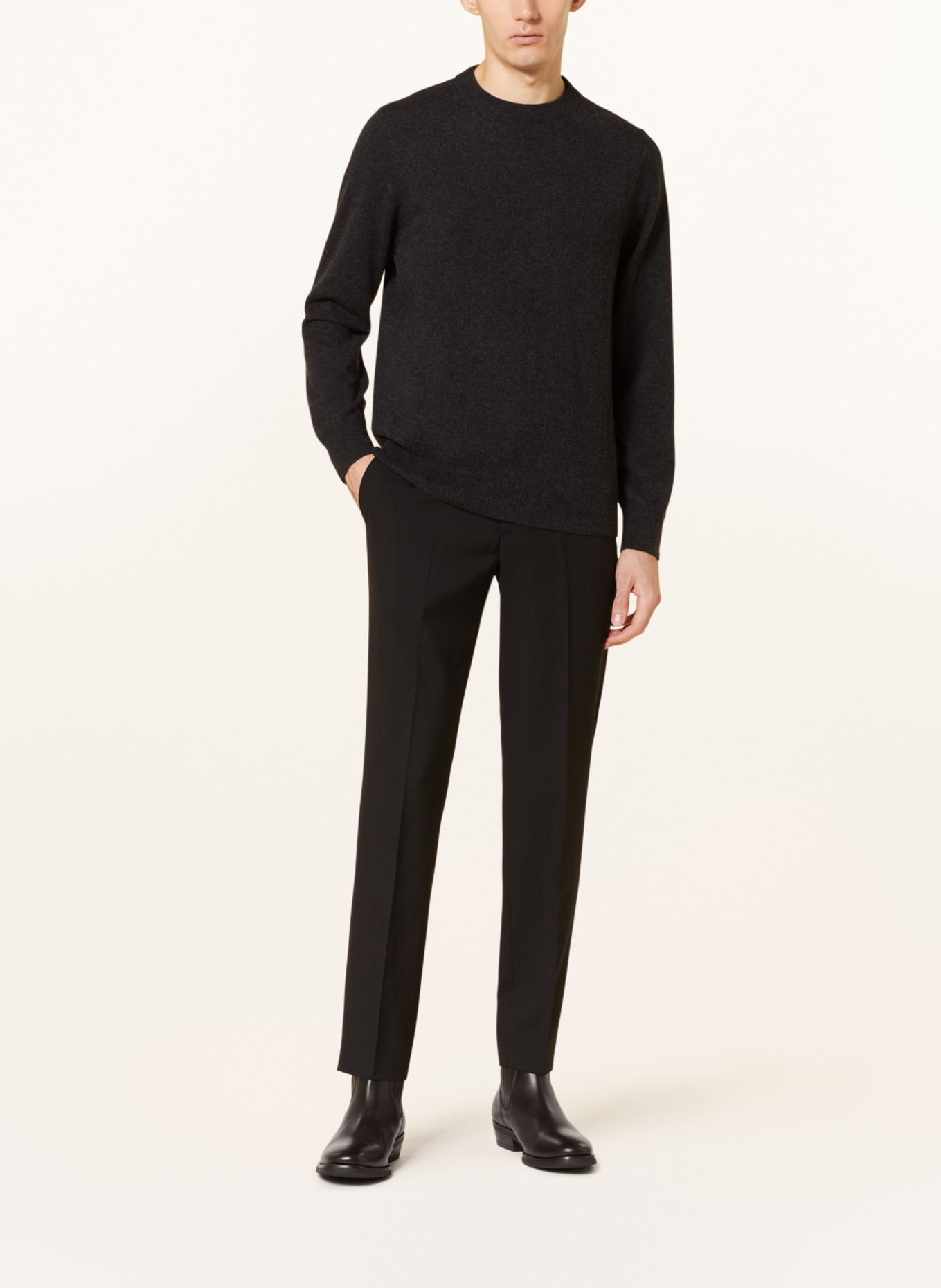 SANDRO Cashmere-Pullover , Farbe: DUNKELGRAU (Bild 2)
