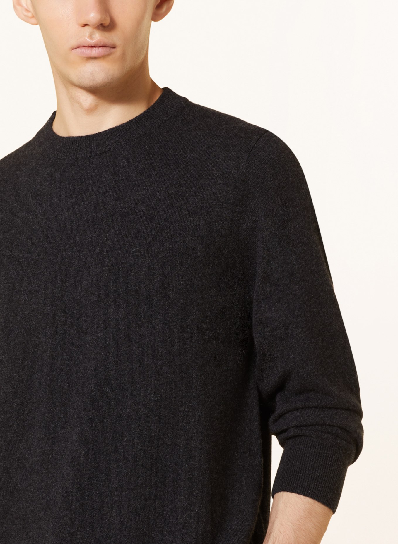 SANDRO Cashmere-Pullover , Farbe: DUNKELGRAU (Bild 4)