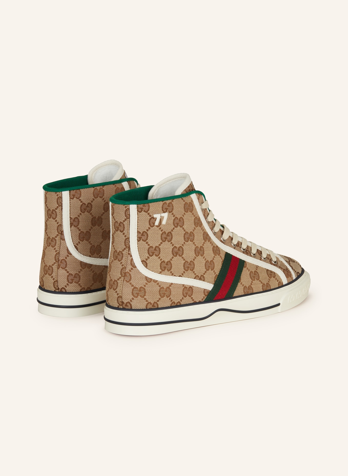 GUCCI High-top sneakers TENNIS 1977, Color: 9765 BEIGE (Image 2)