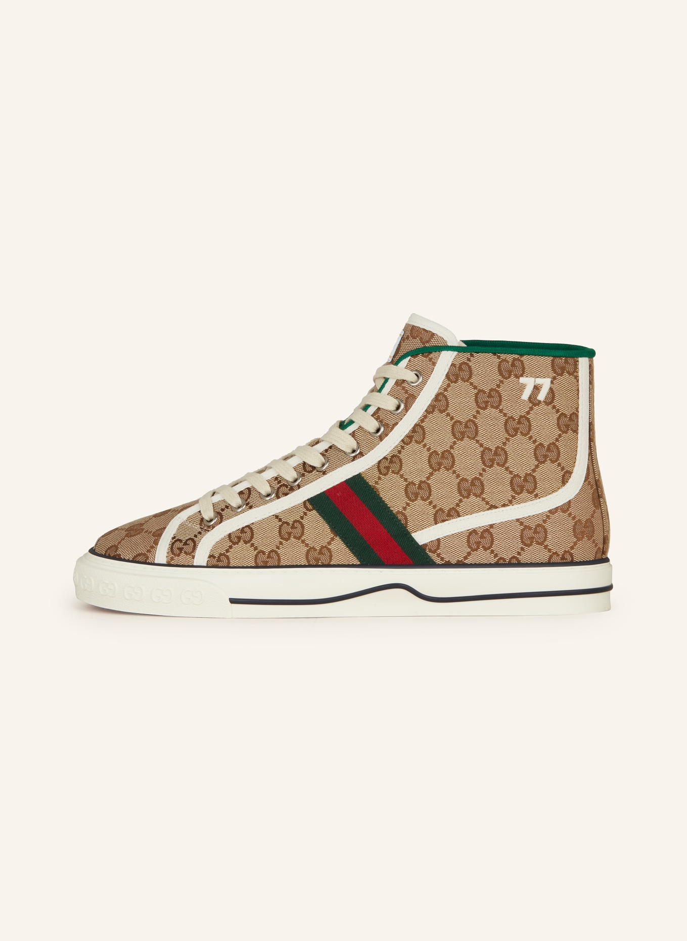 GUCCI High-top sneakers TENNIS 1977, Color: 9765 BEIGE (Image 4)