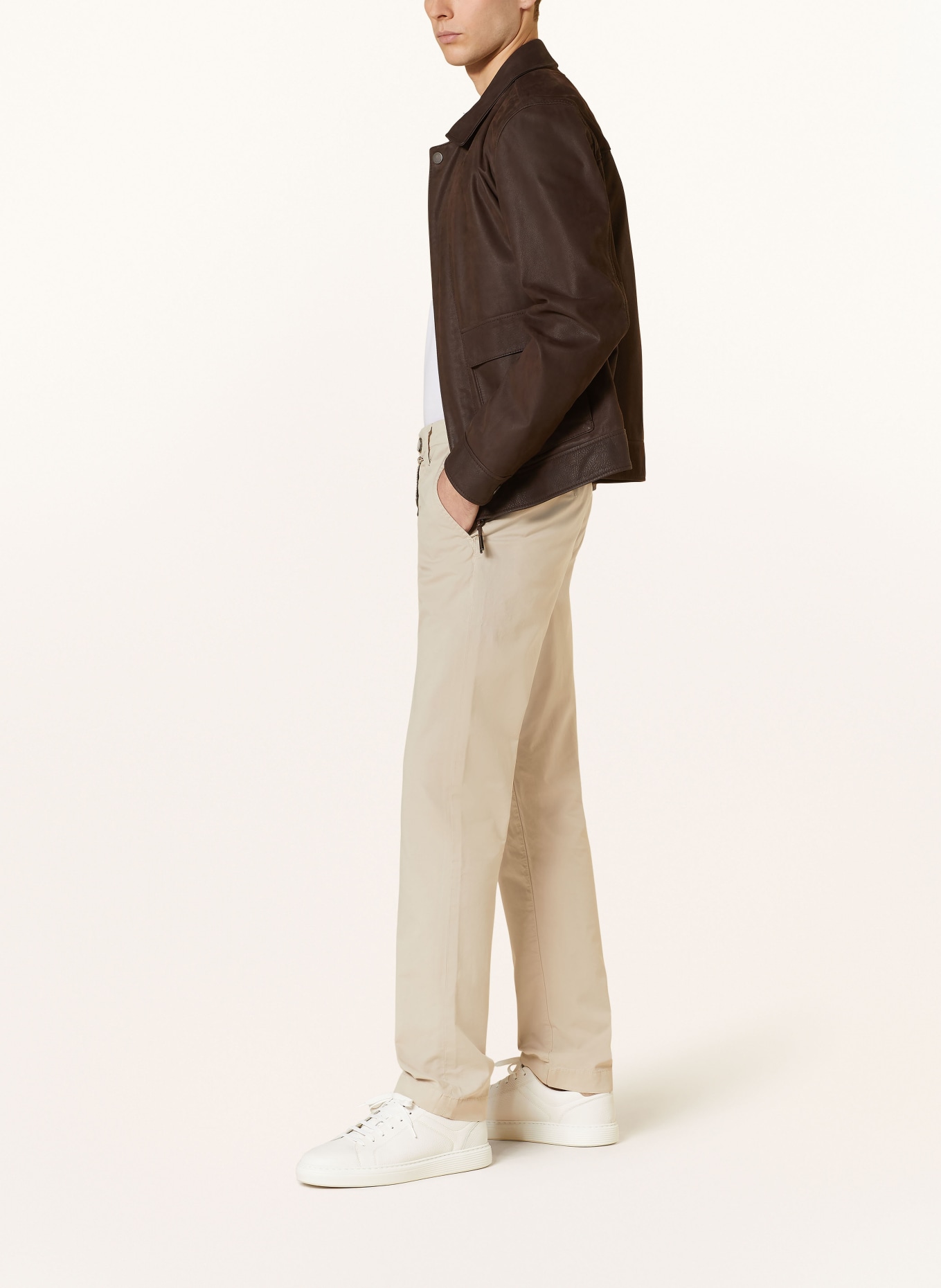 JACOB COHEN Chino BOBBY slim fit , Color: BEIGE (Image 4)