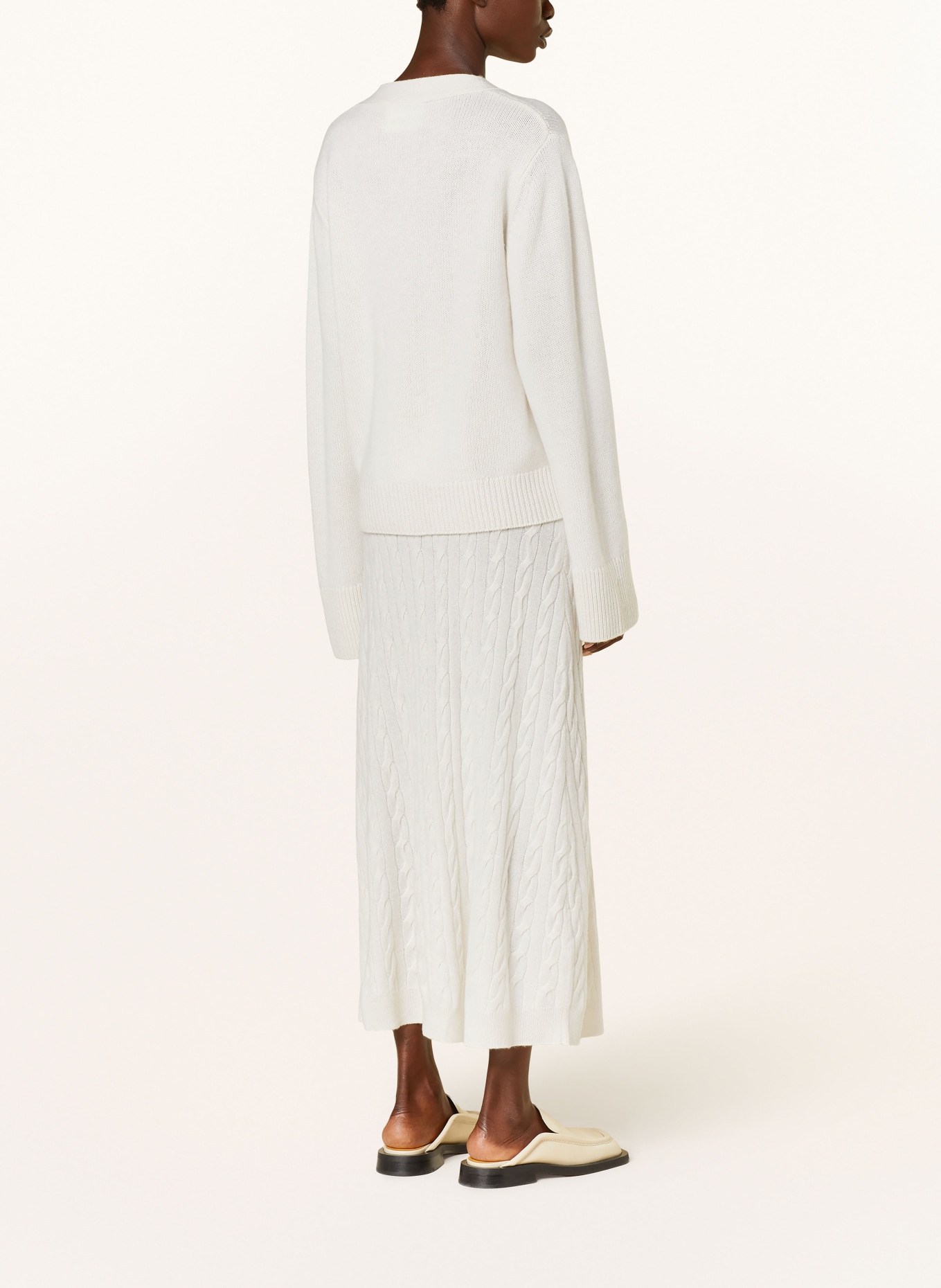LISA YANG Cardigan DANNI made of cashmere, Color: ECRU (Image 3)