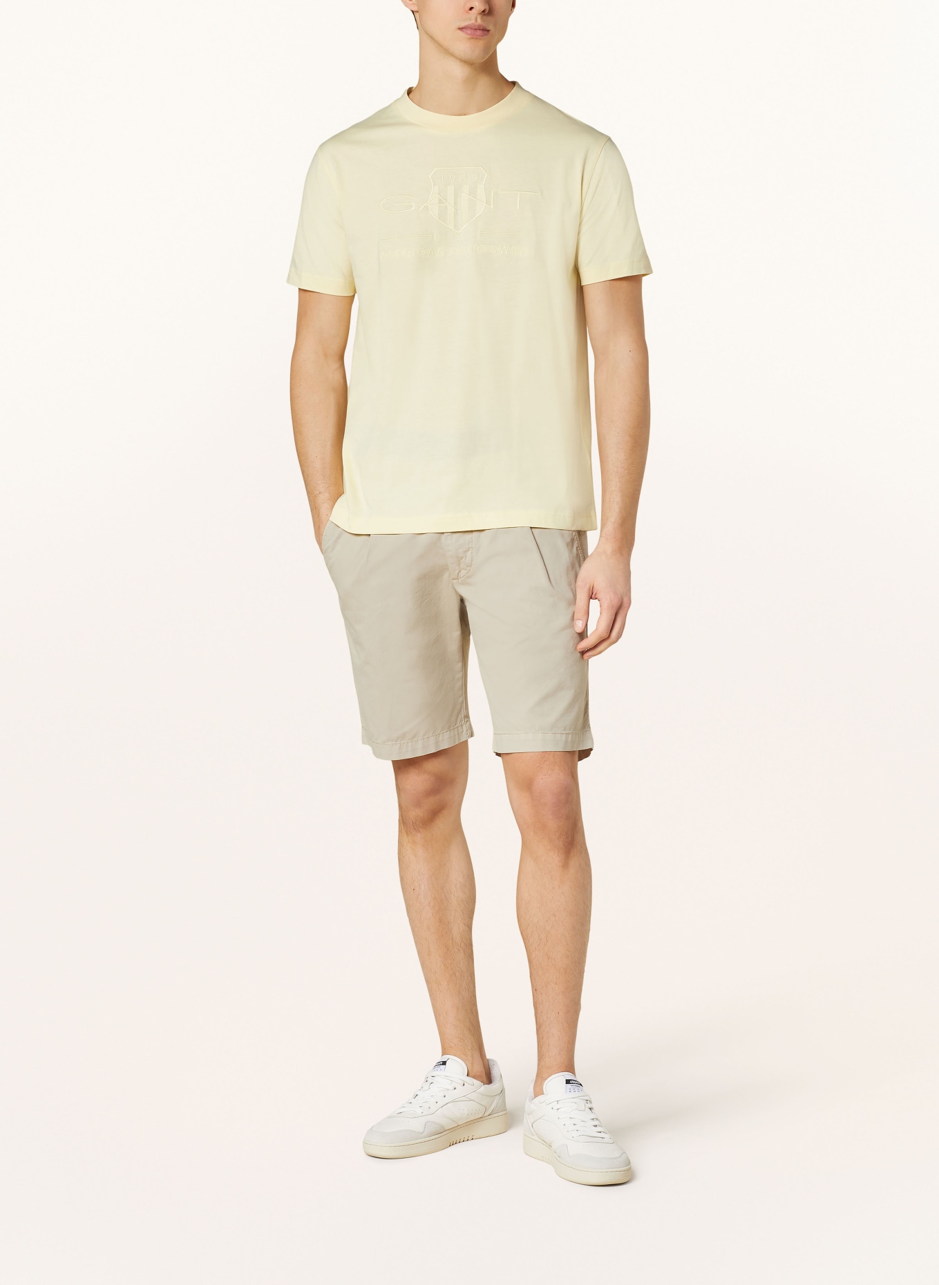 GANT T-Shirt, Farbe: GELB (Bild 2)