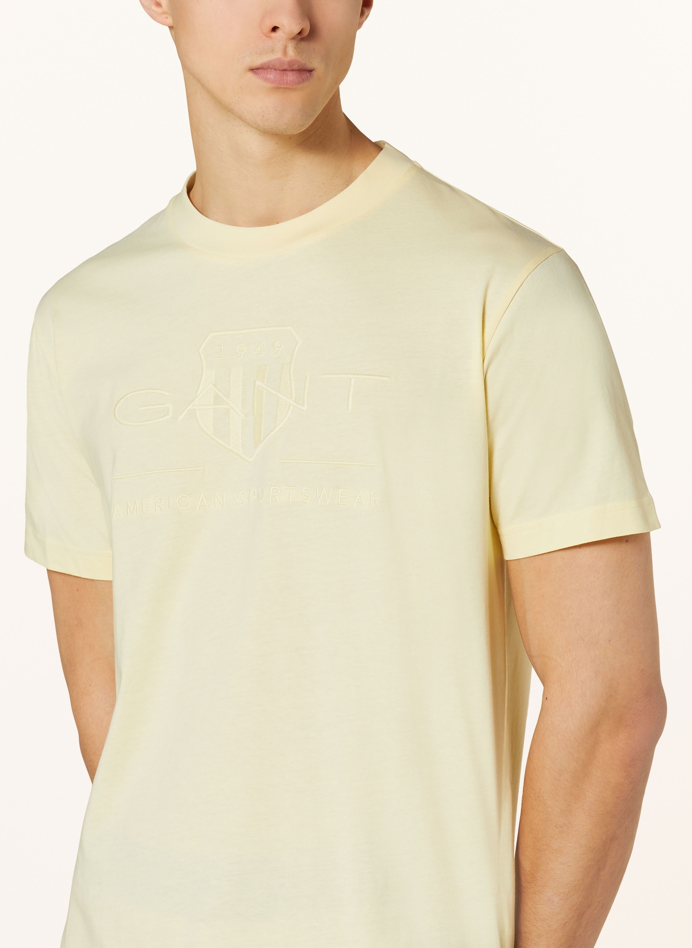 GANT T-shirt, Kolor: ŻÓŁTY (Obrazek 4)