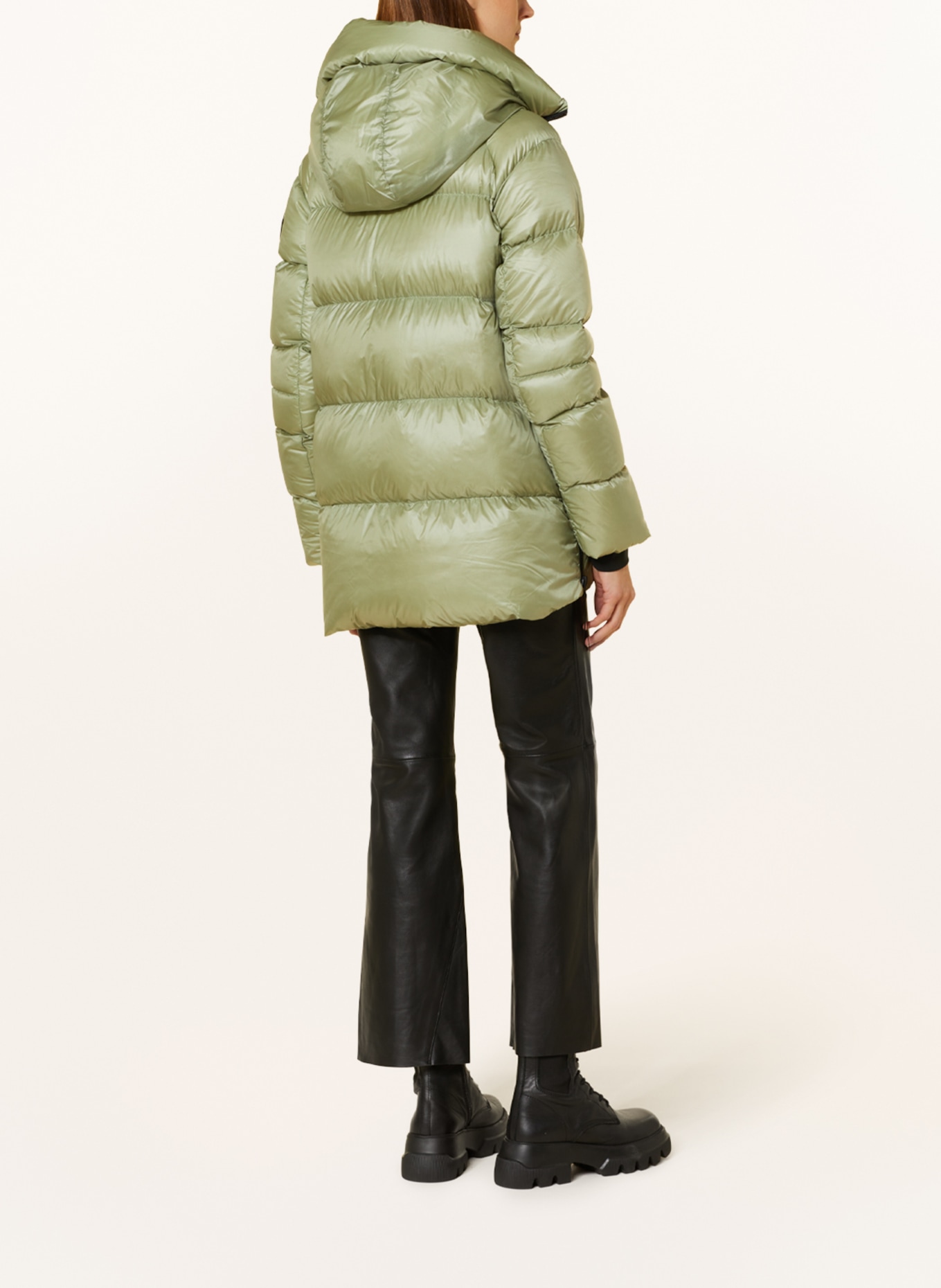 CANADA GOOSE Down jacket CYPRESS, Color: LIGHT GREEN (Image 4)