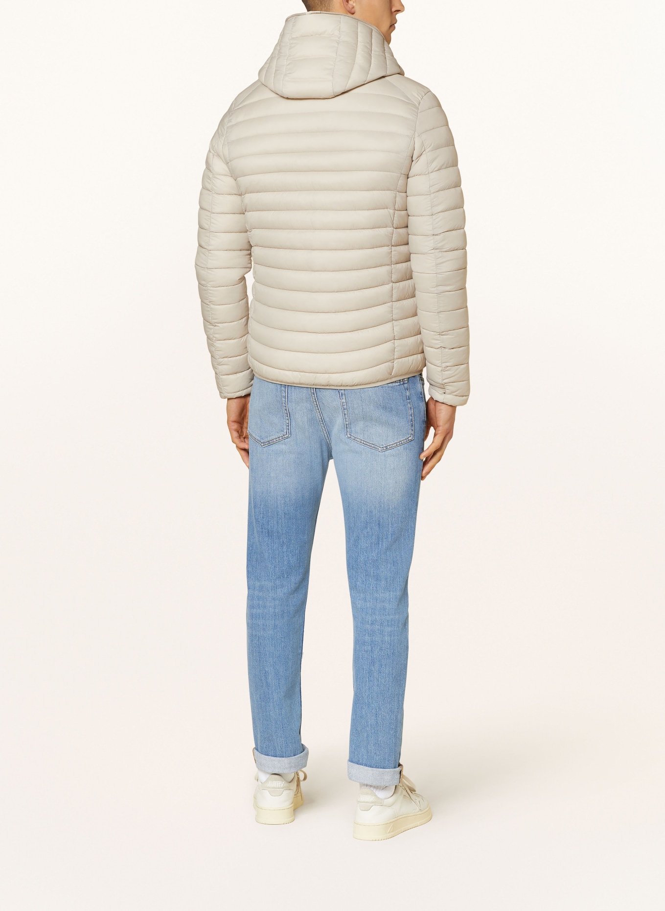 SAVE THE DUCK Quilted jacket DONALD, Color: CREAM (Image 3)