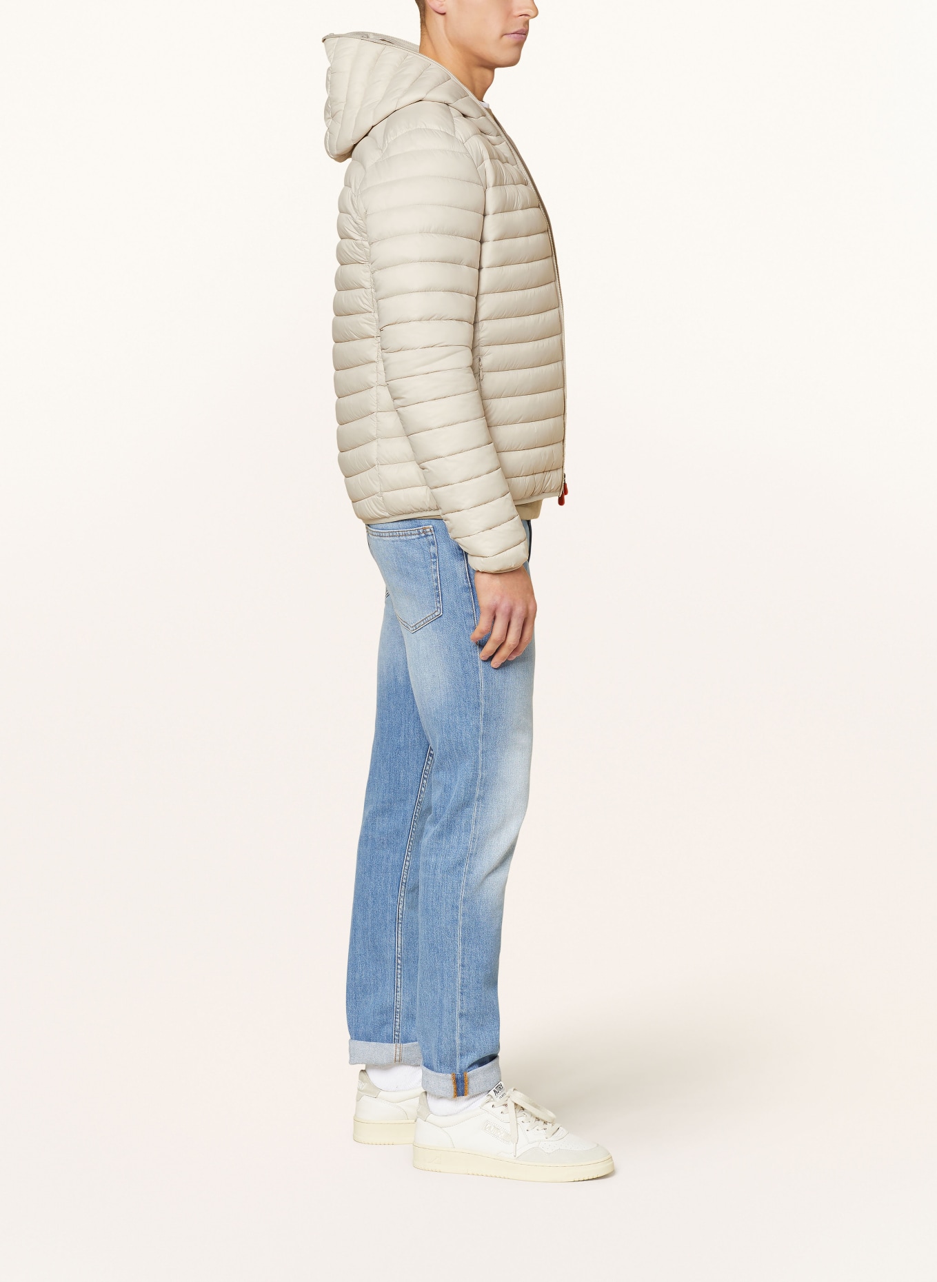SAVE THE DUCK Quilted jacket DONALD, Color: CREAM (Image 4)