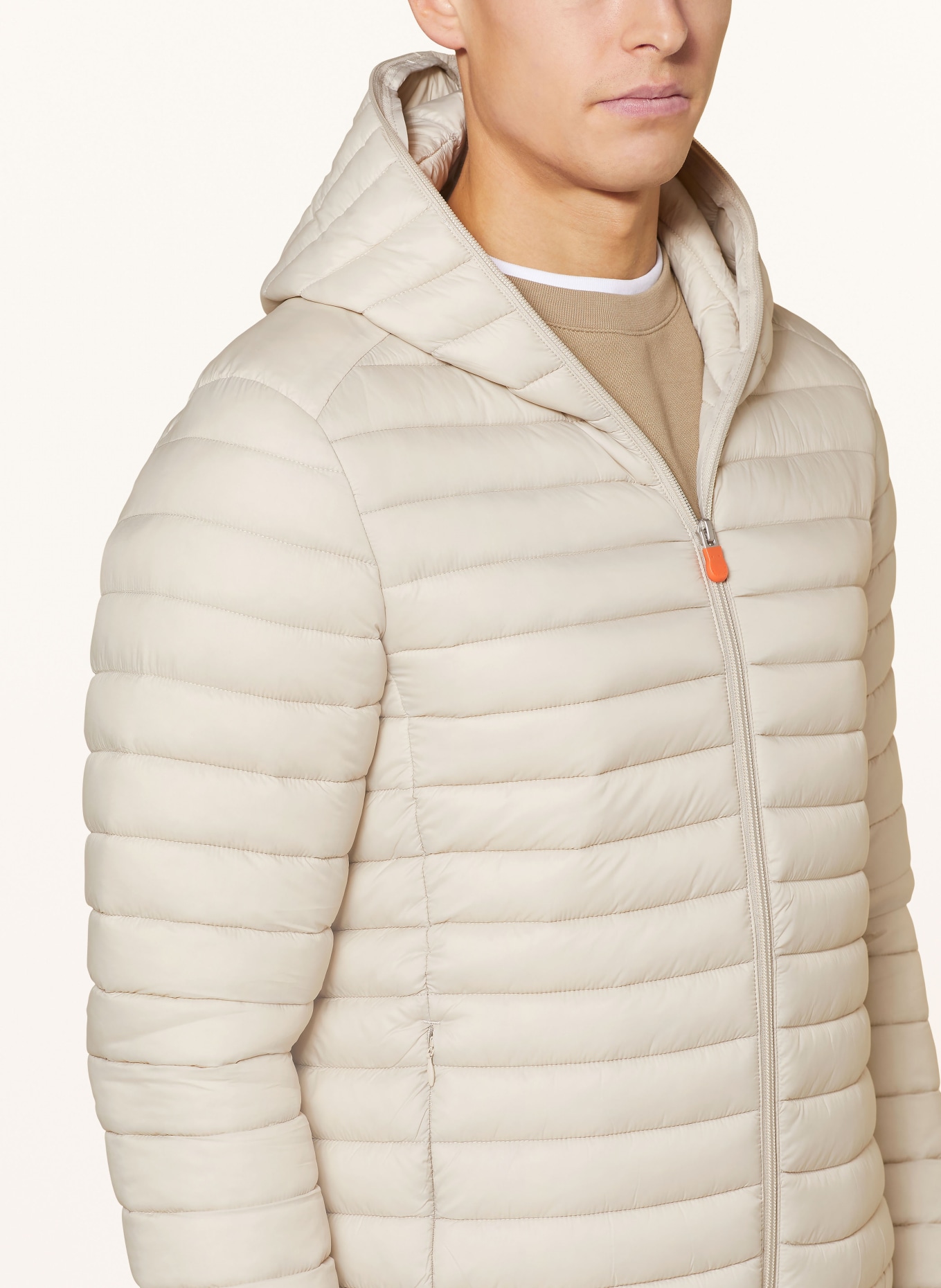 SAVE THE DUCK Quilted jacket DONALD, Color: CREAM (Image 5)